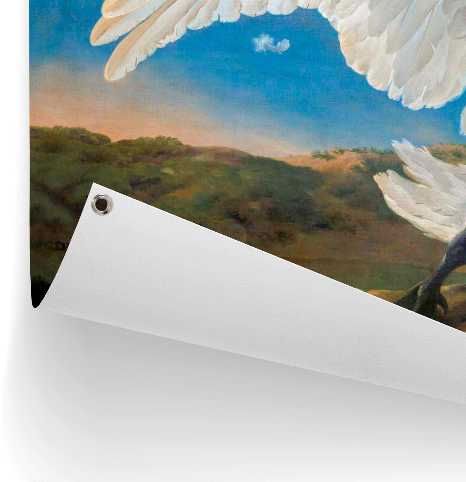 Reinders! Poster »Der bedrohte Schwan«