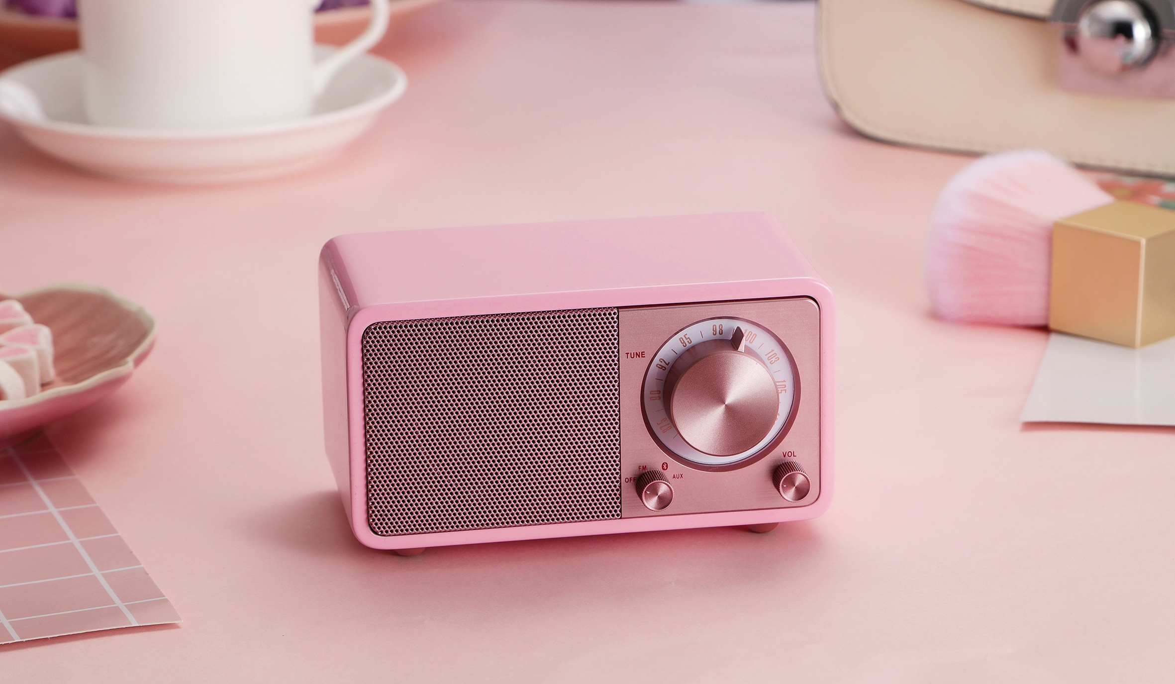 Sangean Radio »Genuine Mini WR-7«, (Bluetooth FM-Tuner)