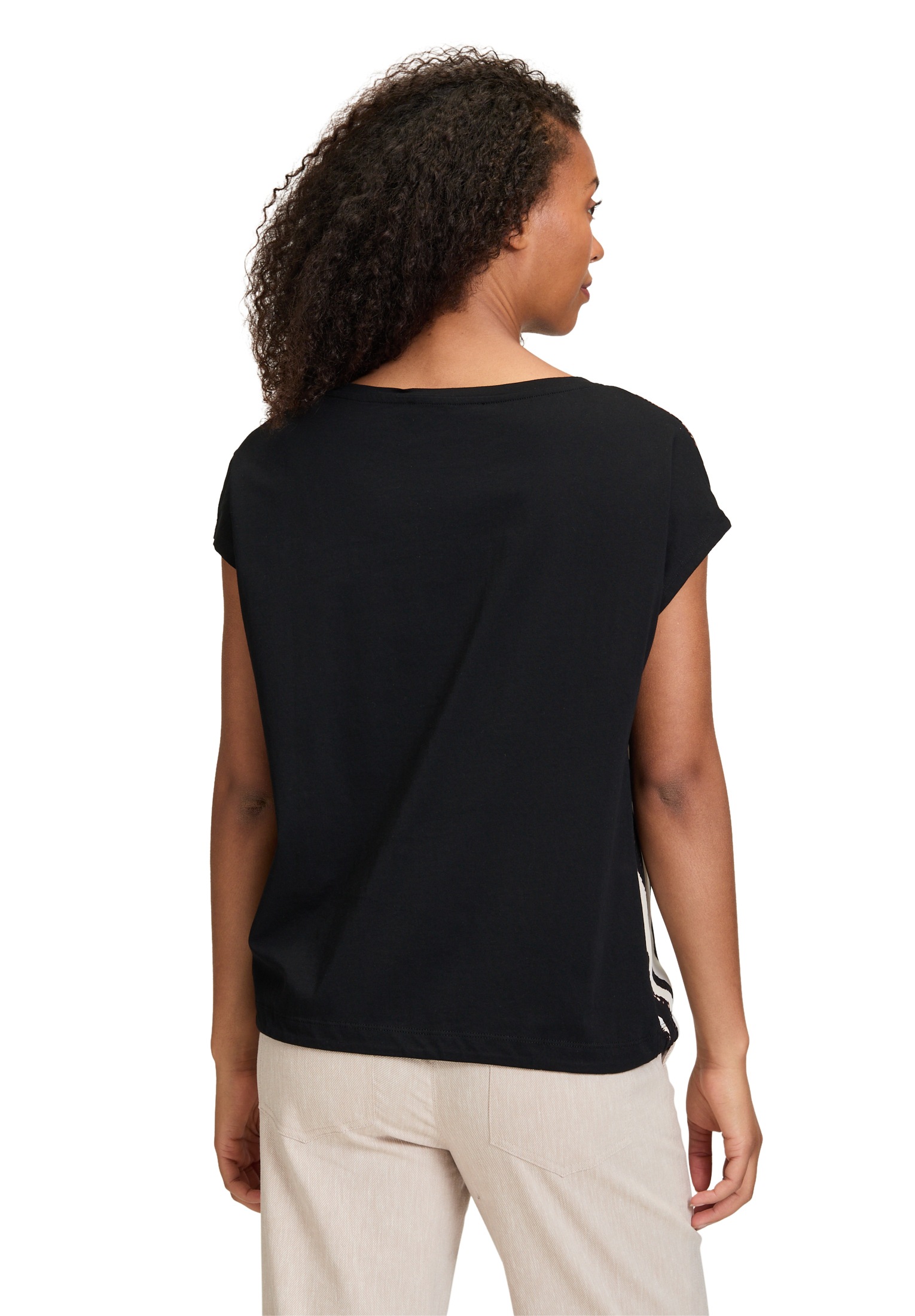 Betty&Co Langarmshirt »Casual-Shirt mit Print«
