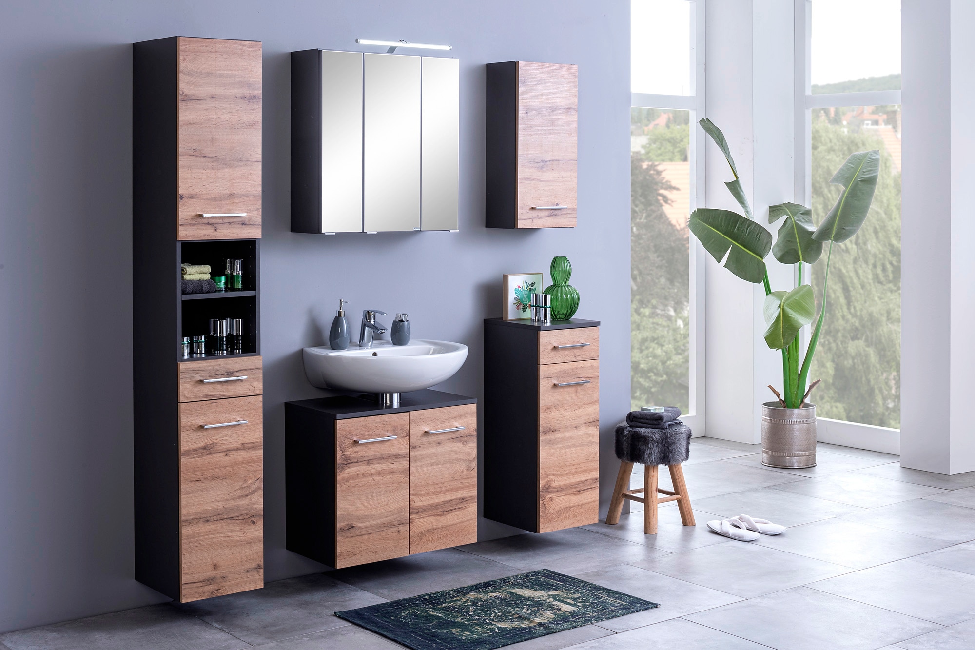 welltime Unterschrank »Avignon« stehende und hängende Montage möglich