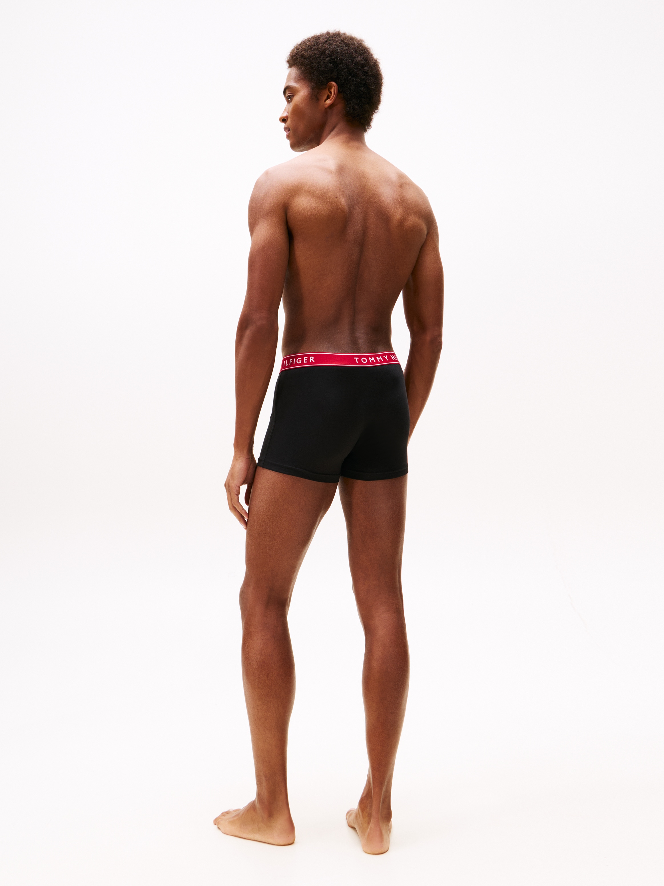 Tommy Hilfiger Underwear Trunk 5 Stk. tlg., kurzes Bein, elastischer Bund mit Logo