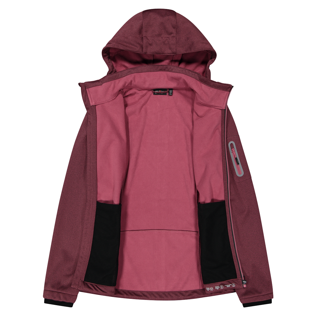 CMP Softshelljacke, (1 St.), mit Kapuze