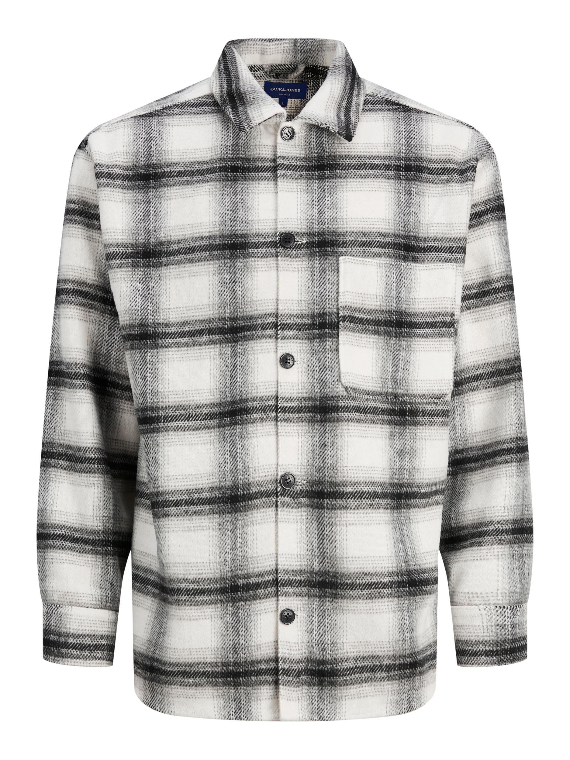 Jack & Jones Langarmhemd »JORZAC CHECK OVERSHIRT LS SN«