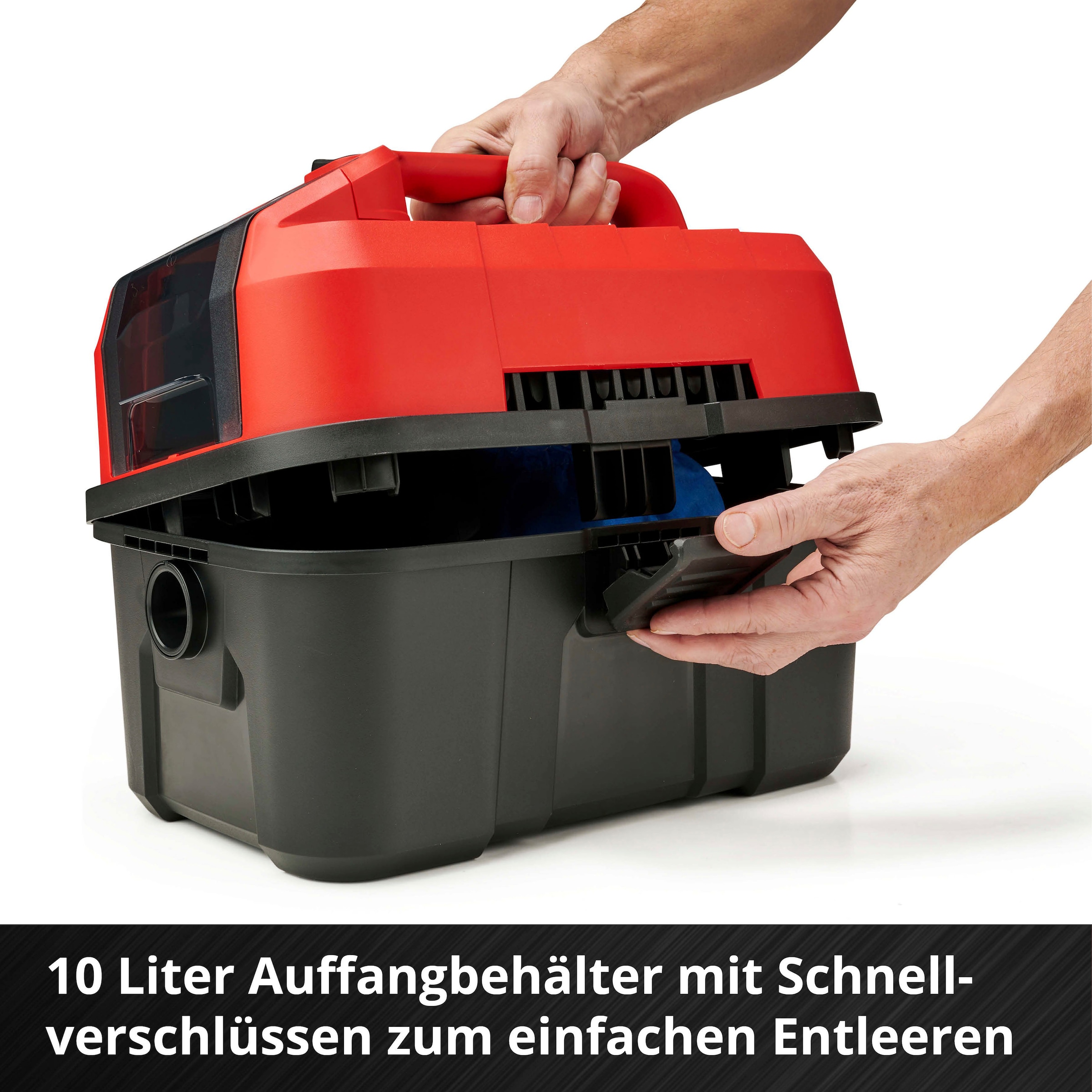 Einhell Nass-Trocken-Akkusauger »TE-VC 18/10 Li-Solo«, Power X-Change, ohne Akku und Ladegerät