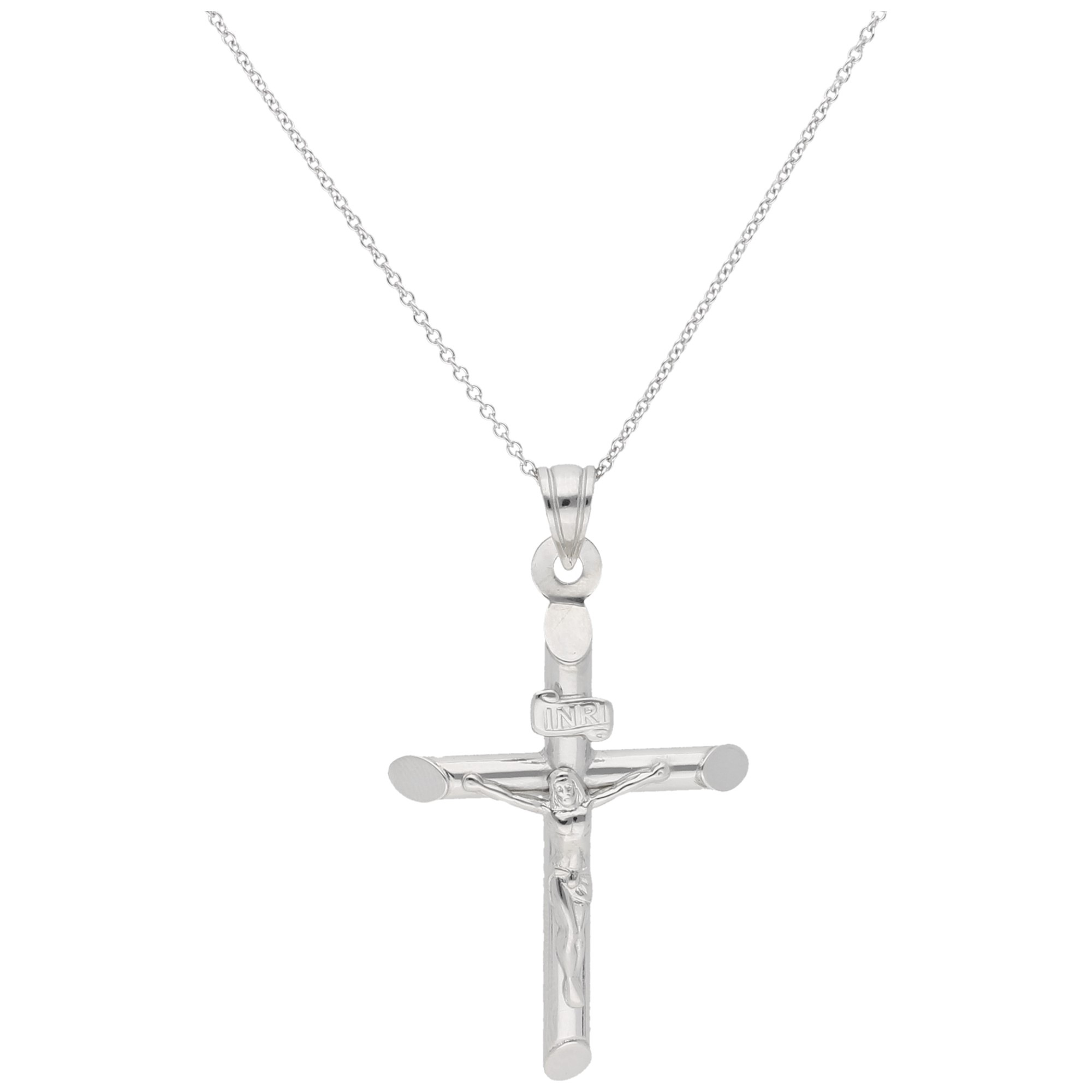 Smart Jewel Kette mit Anhänger »Kette Anhänger Kreuz, Silber 925«