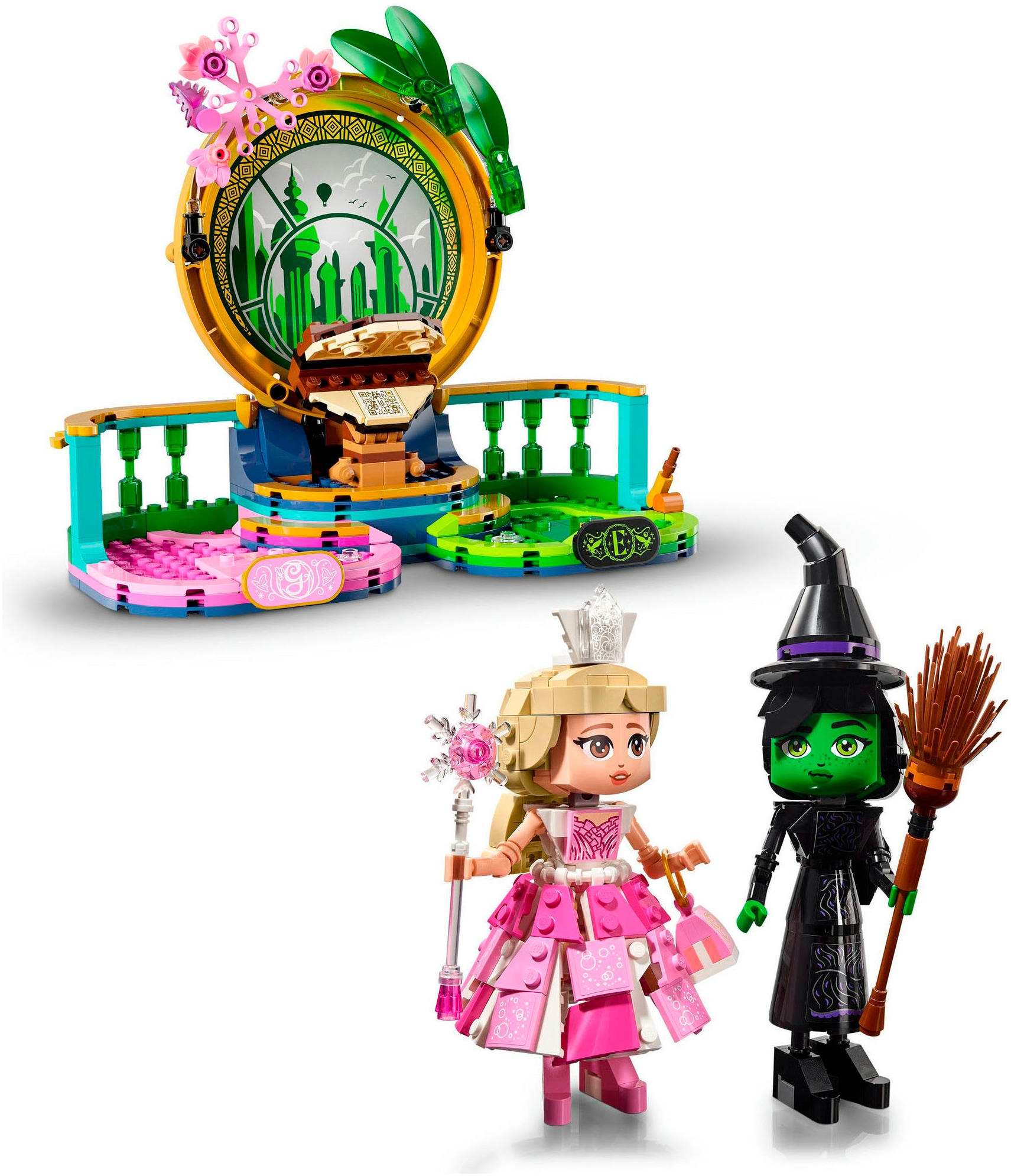 LEGO® Konstruktionsspielsteine »Elphaba und Glinda (75682), LEGO Wicked«, (558 St.), Made in Europe