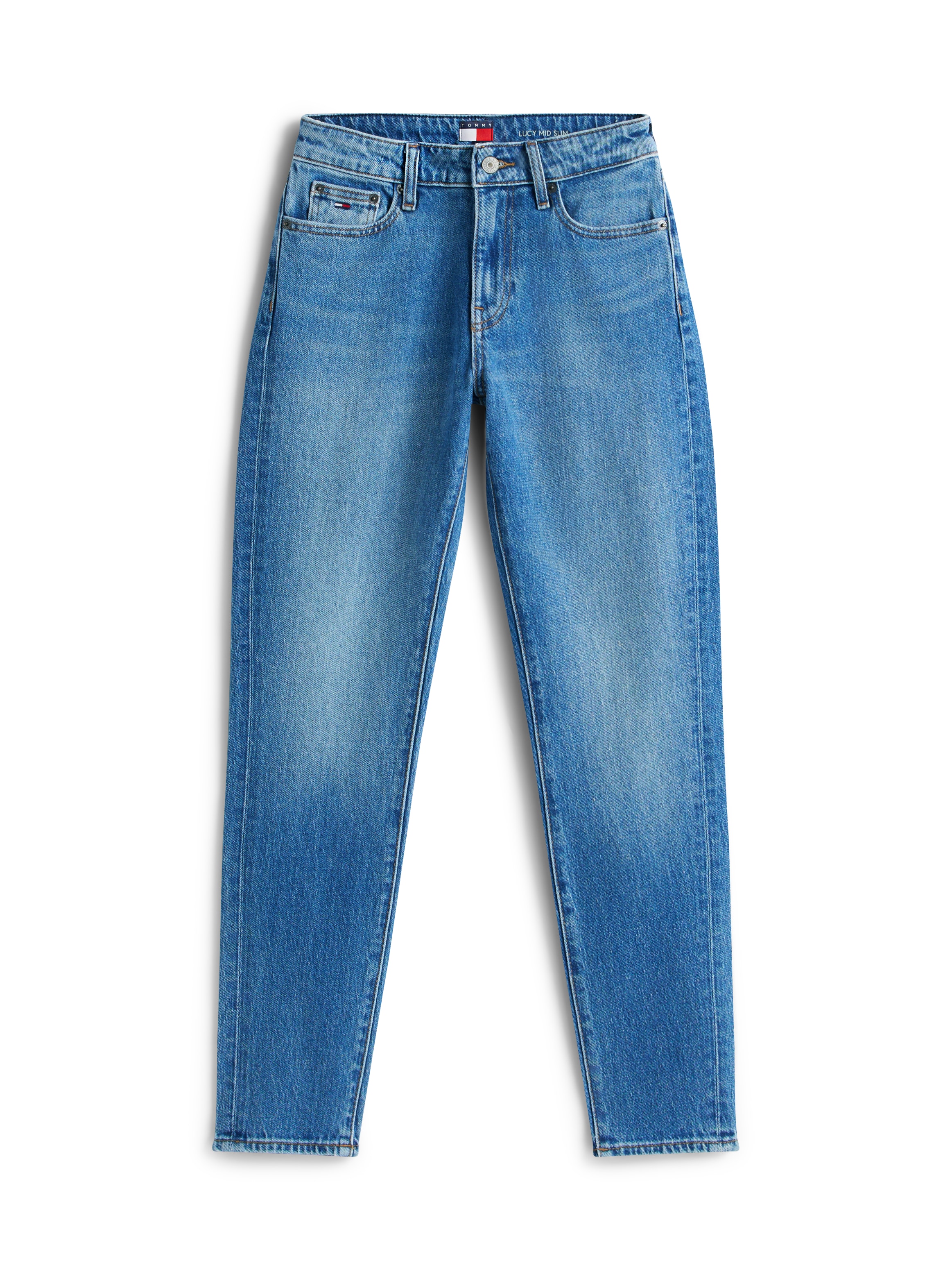Tommy Jeans Slim-fit-Jeans »MR SLIM« Mid Rise, 5-Pocket-Style