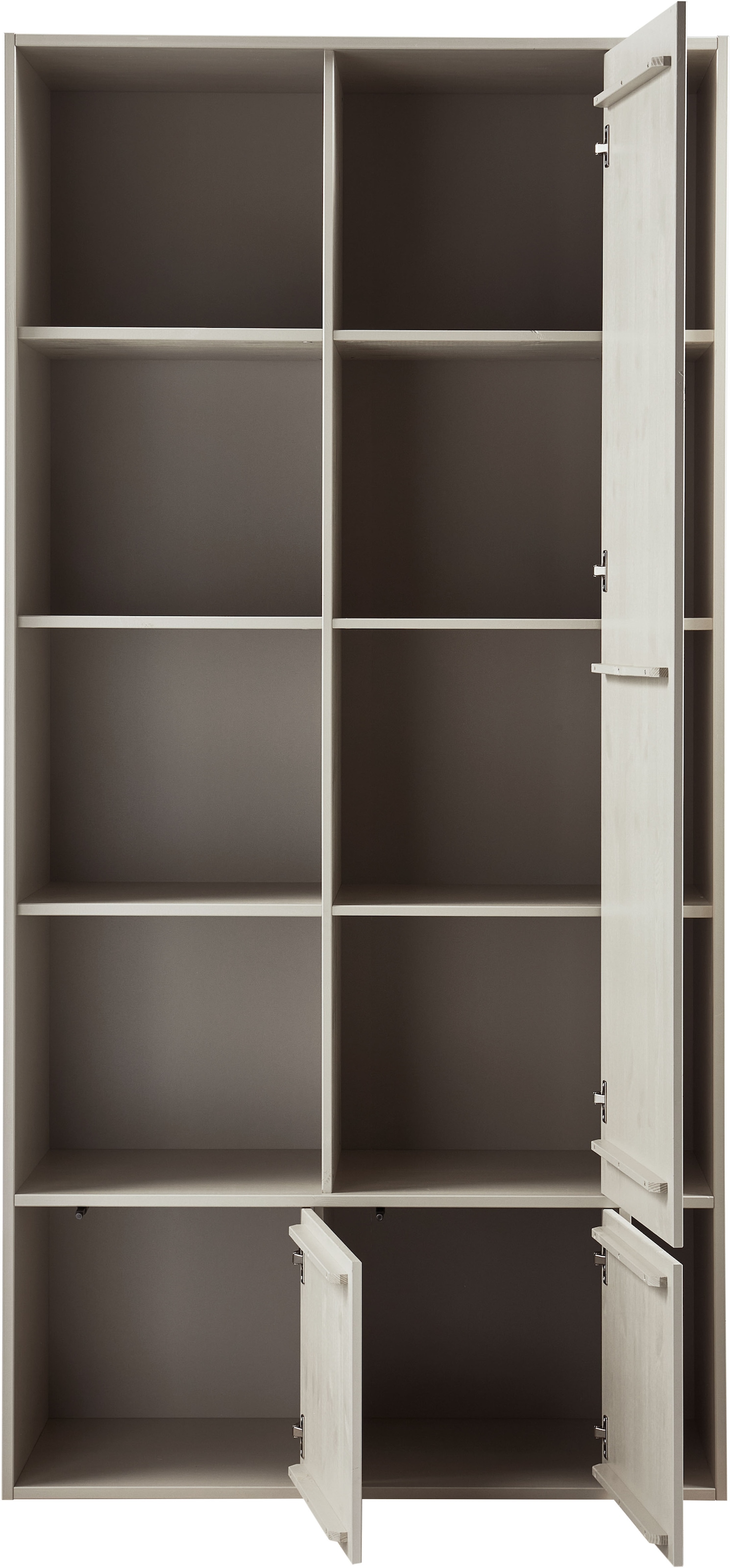 WOOOD Garderobenschrank »vtwonen SETTLE DOWN ABLAGESCHRANK 108CM KIEFER DUST [fsc]« Settle Down Aufbewahrungsschrank, FSC-Kiefer, Push-to-Open