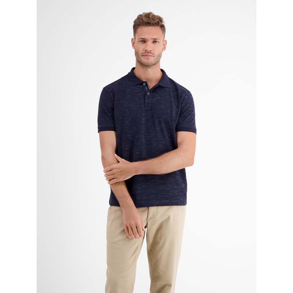 LERROS Poloshirt »LERROS Poloshirt in Two-Tone-Piqué«