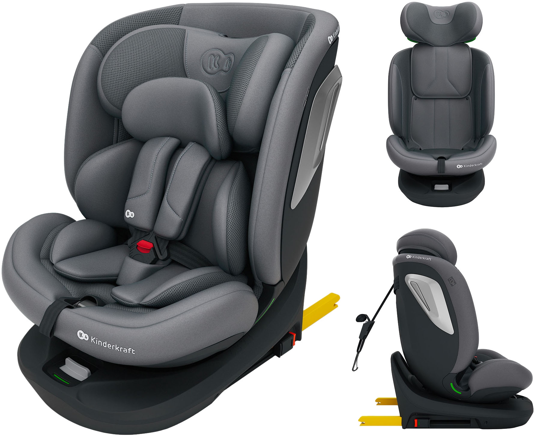 Kinderkraft Autokindersitz »I-GROW 2 PLUS« 360° – drehbarer Kindersitz