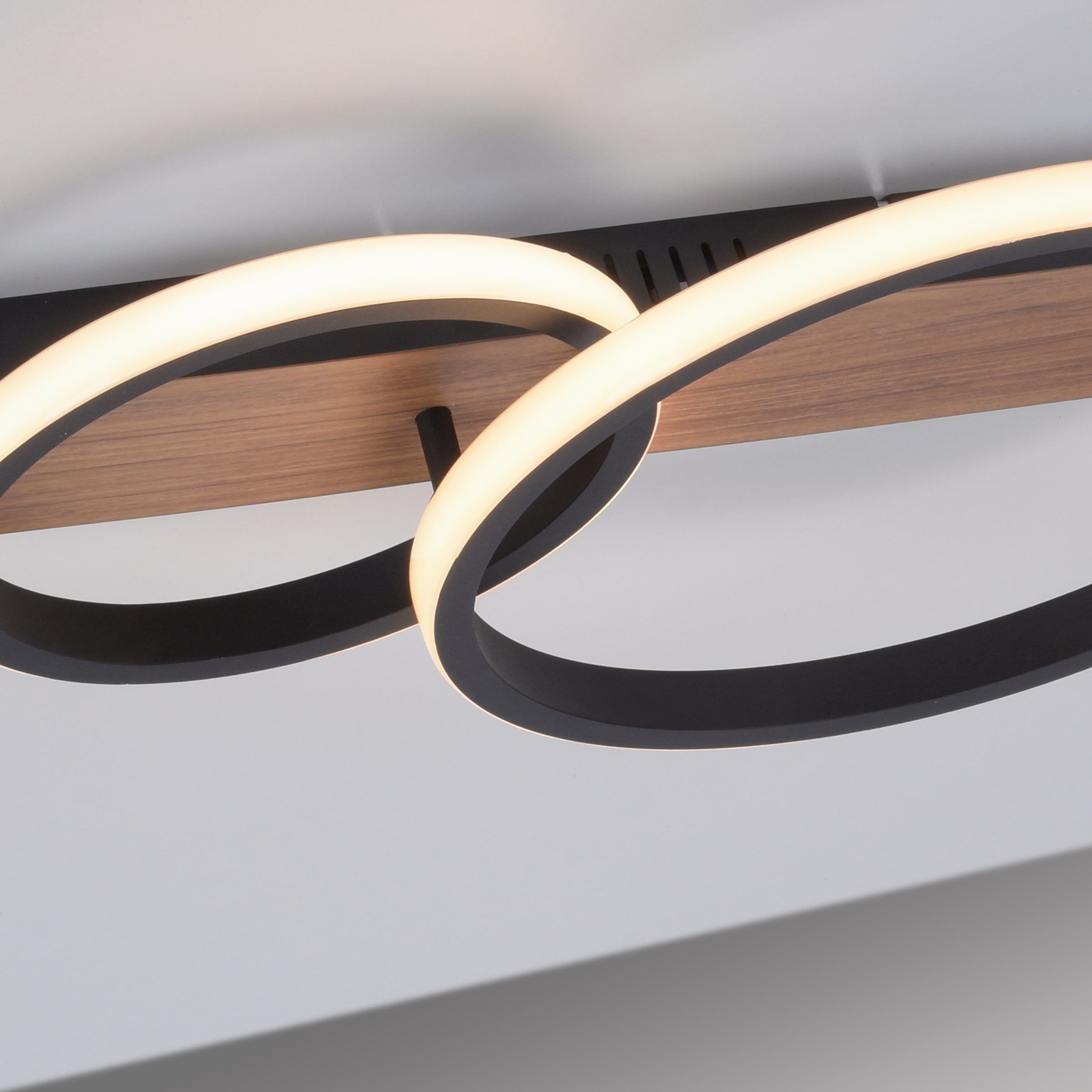 JUST LIGHT Deckenleuchte »TROOPER« LED-Board 1 Stk. Warmweiß LED