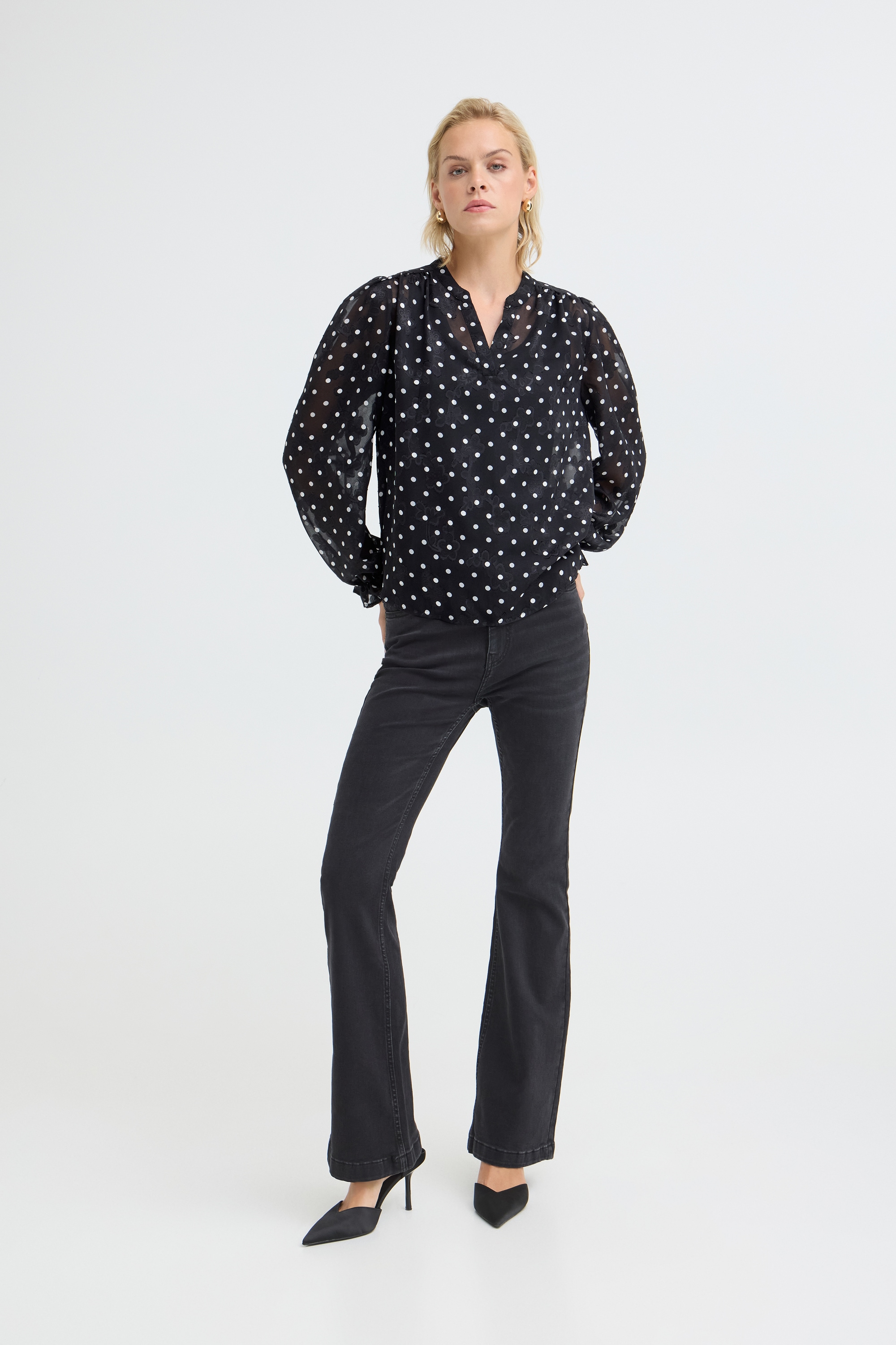 Pulz Jeans Langarmbluse »Pulz Jeans Bluse langarm PZFINJA«