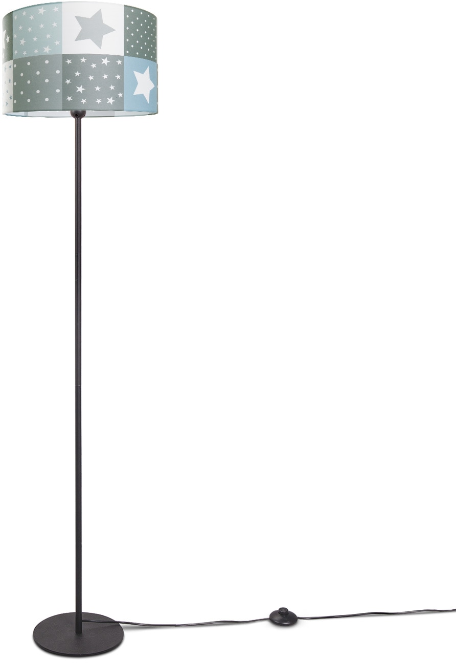 Paco Home Stehlampe »Cosmo 345«, 1 flammig, Leuchtmittel E27 | ohne Leuchtmittel, Kinderlampe LED Kinderzimmer Lampe Sternen Motiv, Stehleuchte E27