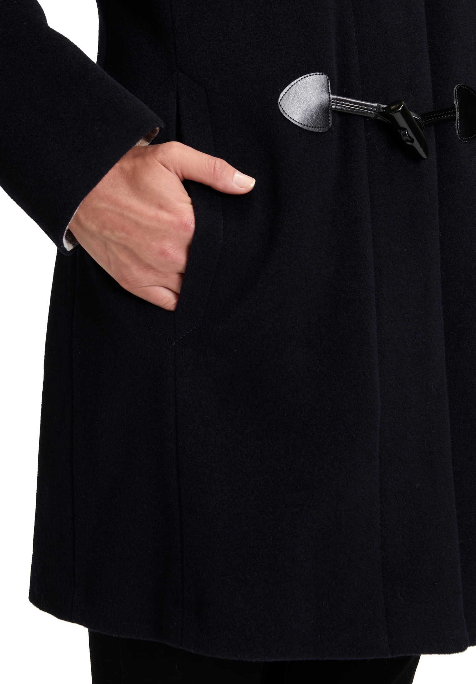 Gil Bret Wolljacke »Dufflecoat mit Kapuze«