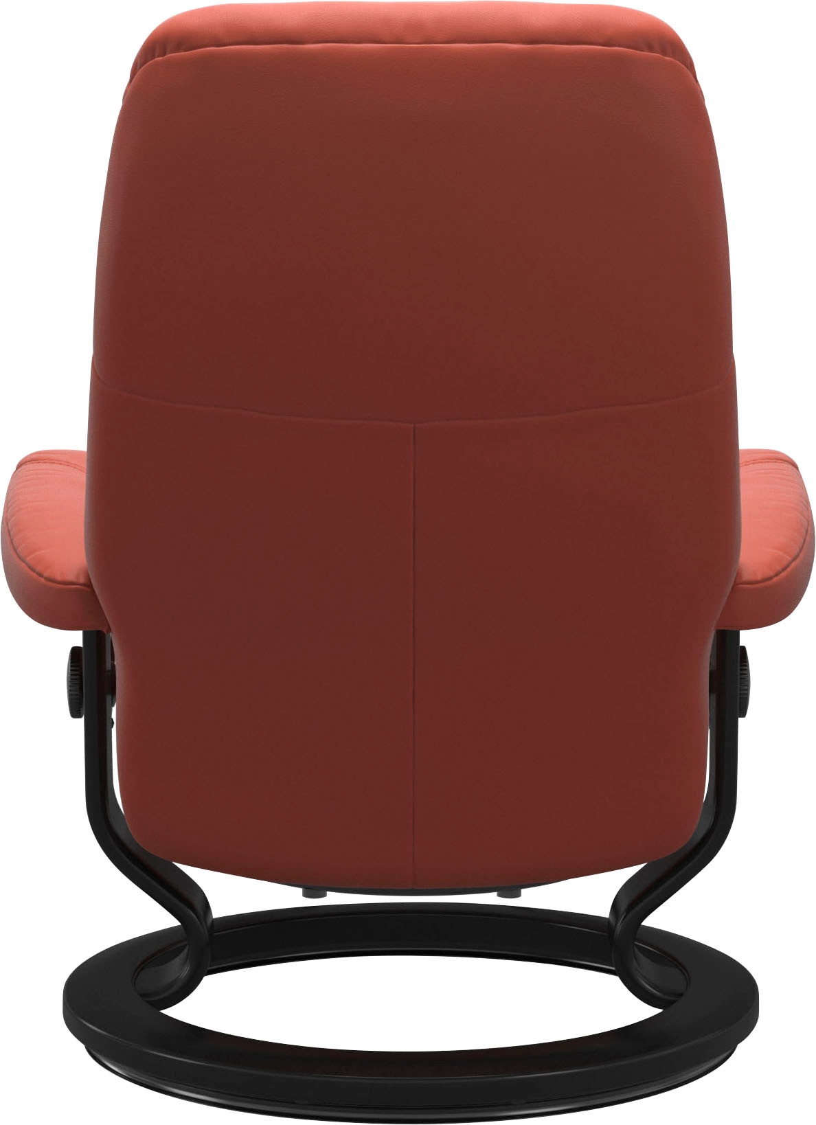 Stressless® Relaxsessel »Consul«, (Set, Relaxsessel mit Hocker), mit Hocker, mit Classic Base, Größe S, Gestell Schwarz