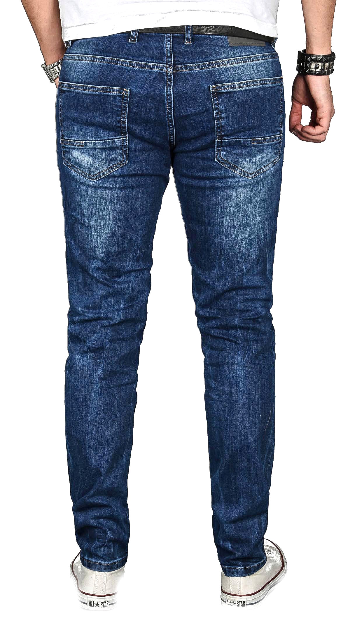 Alessandro Salvarini Regular-fit-Jeans »A. Salvarini Herren Jeans Salvarini-Basic3«