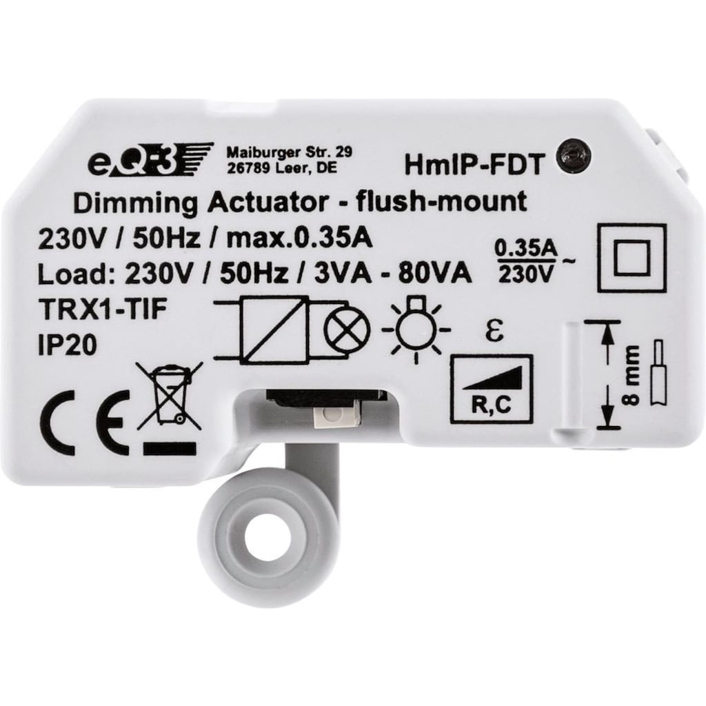 Homematic IP Unterputzschalter »Dimmaktor Unterputz – Phasenabschnitt (150609A0)«