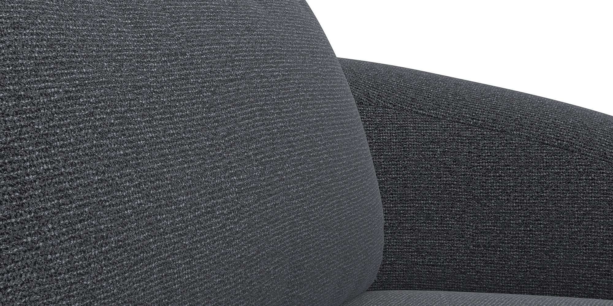 FLEXLUX 3-Sitzer »Torino, rund und bequem, Couch, Dreisitzer«, Modernes, organisches Sofa-Design, Kaltschaum, Wellenunterfederung