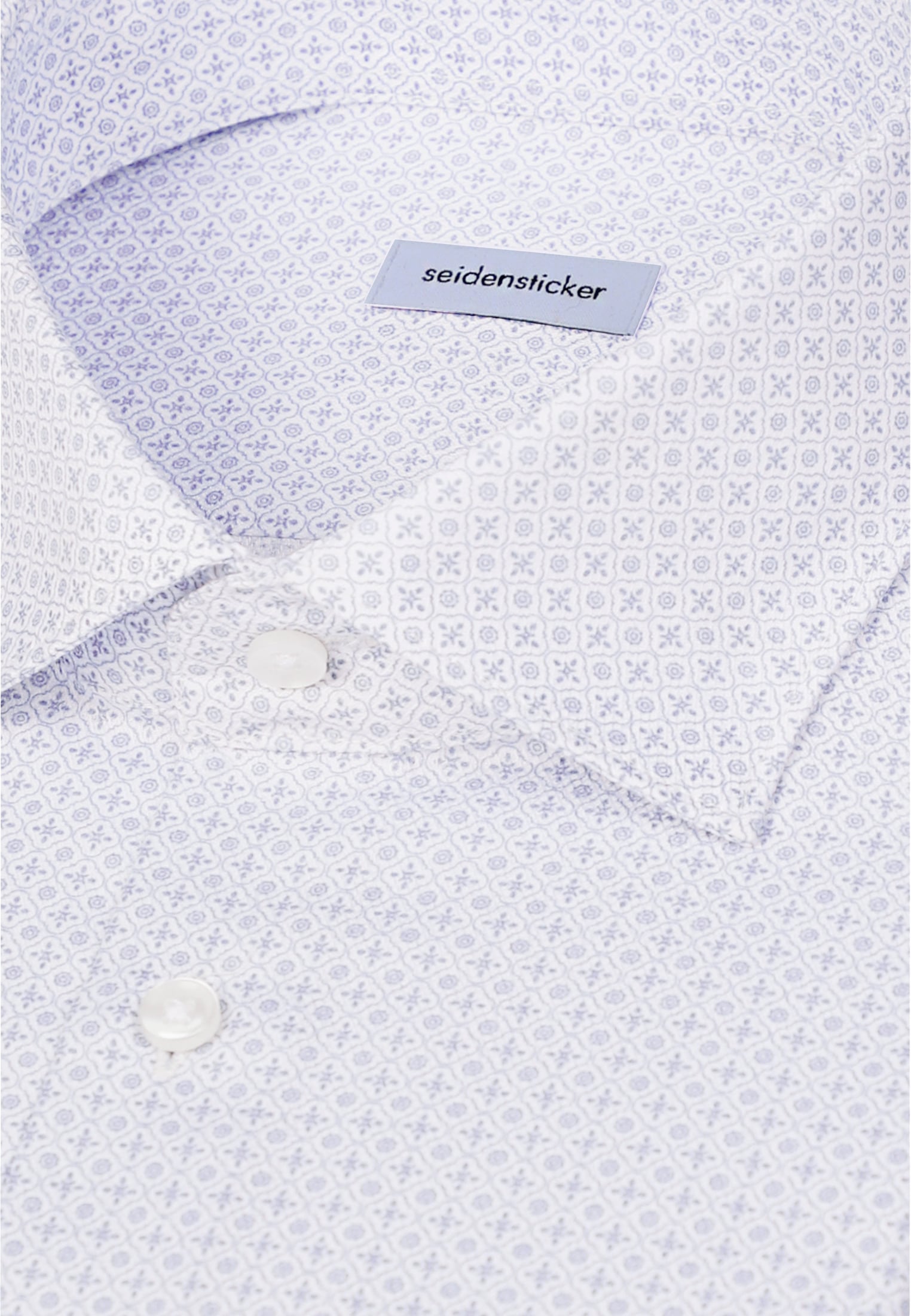 seidensticker Businesshemd »Schwarze Rose« Shaped 1/1 Extra lang Kentkragen Druck