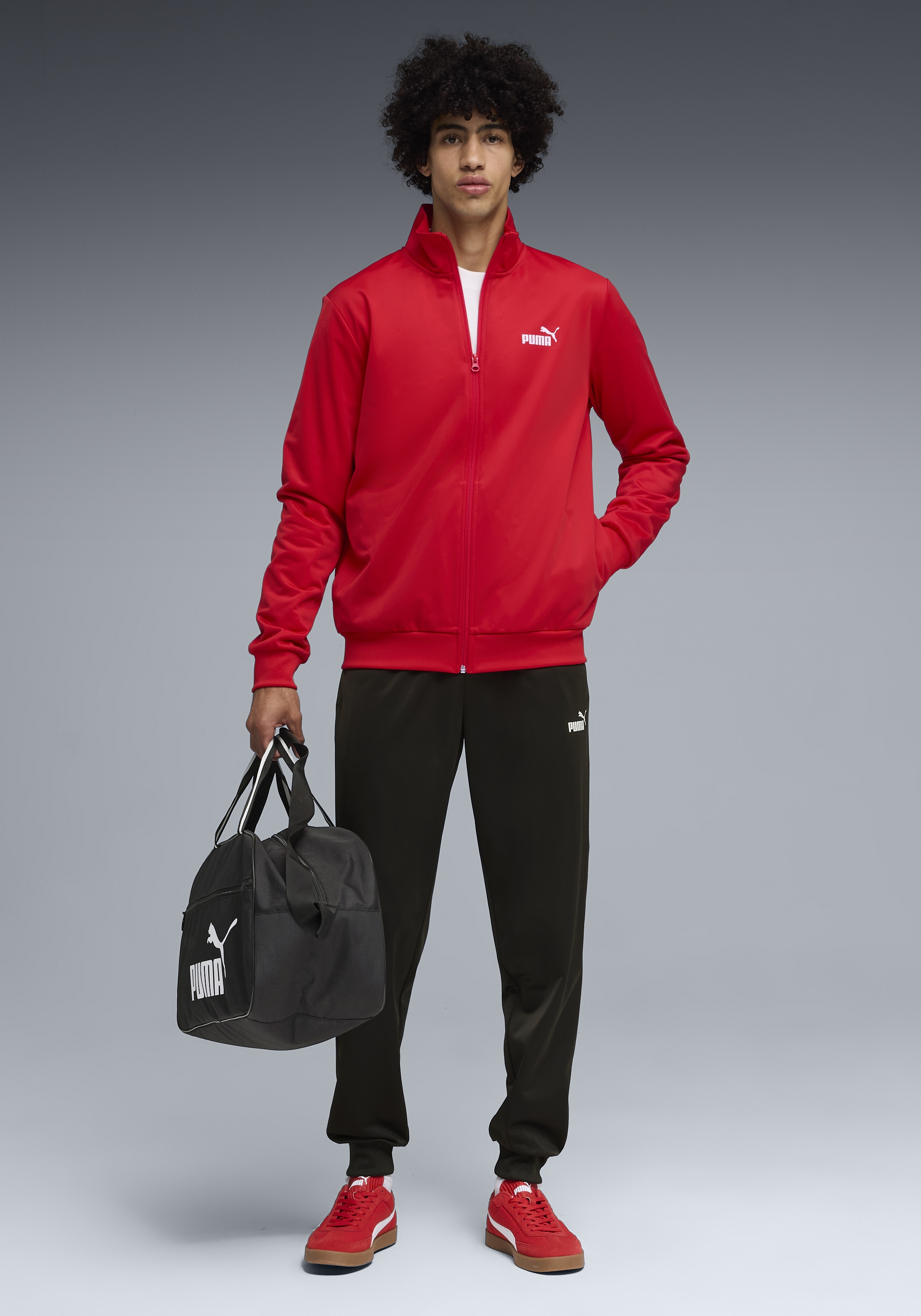 PUMA Trainingsanzug »ESS POLY SUIT« 2 Sportanzug, für entspannte Tage, für vielseitige Aktivitäten