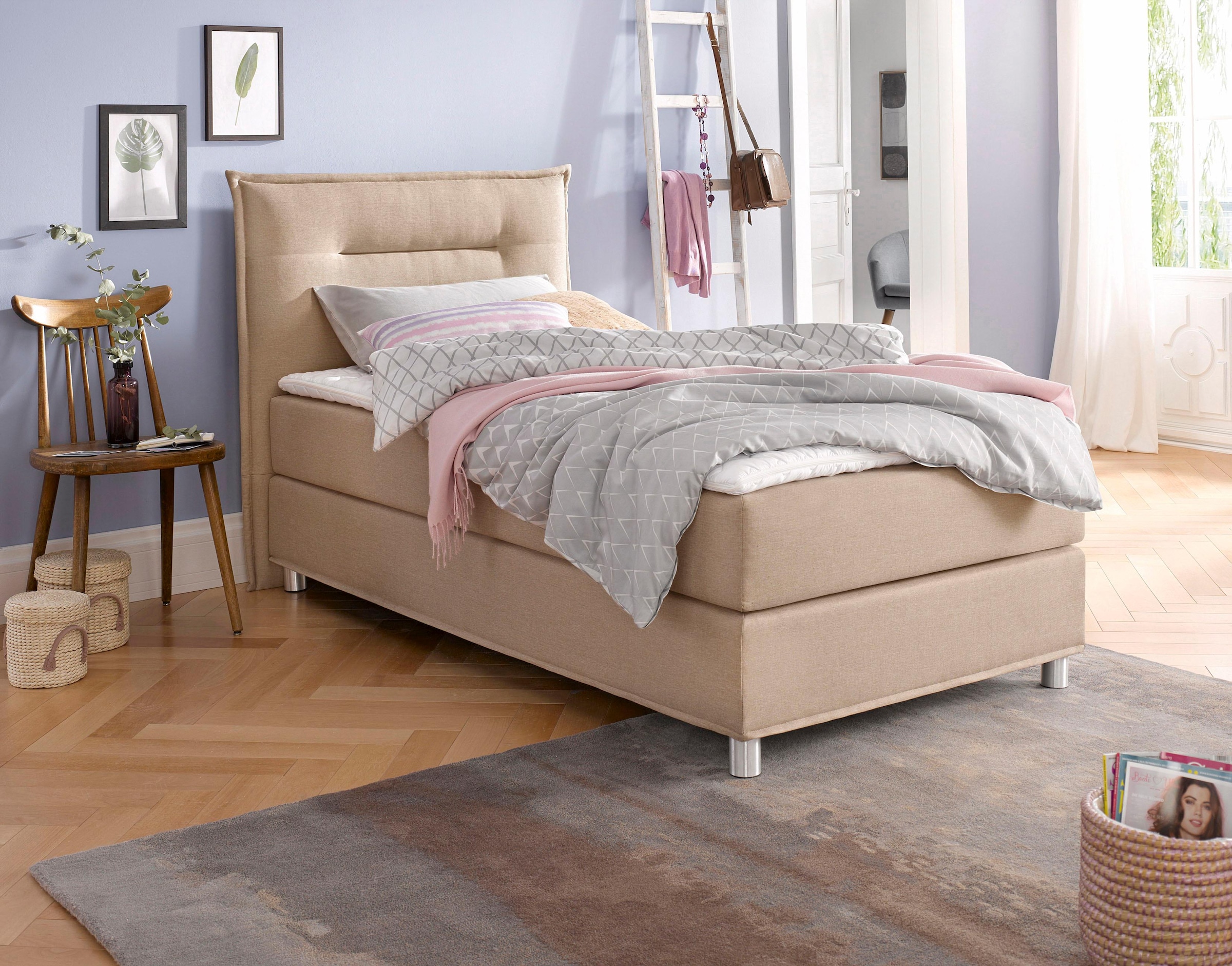 Maintal Boxspringbett, inkl. Topper