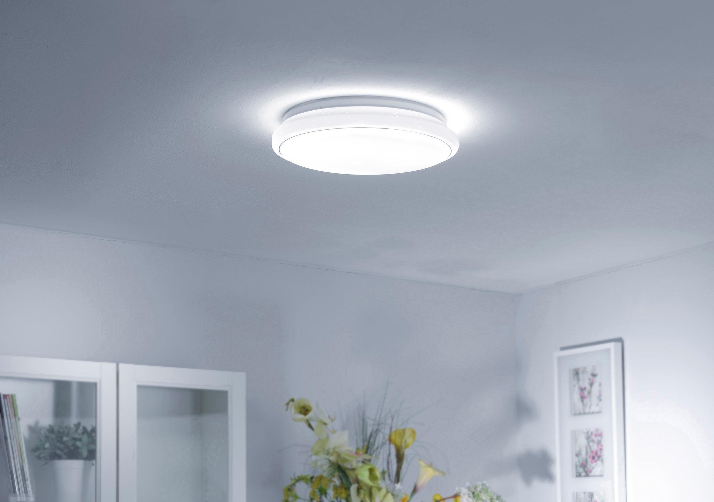 JUST LIGHT Deckenleuchte »JUPITER«, 1 flammig, Leuchtmittel LED-Board | LED fest integriert, 3-Stufen CCT, Farbtemeraturregelung 3000K/4000K/5000K