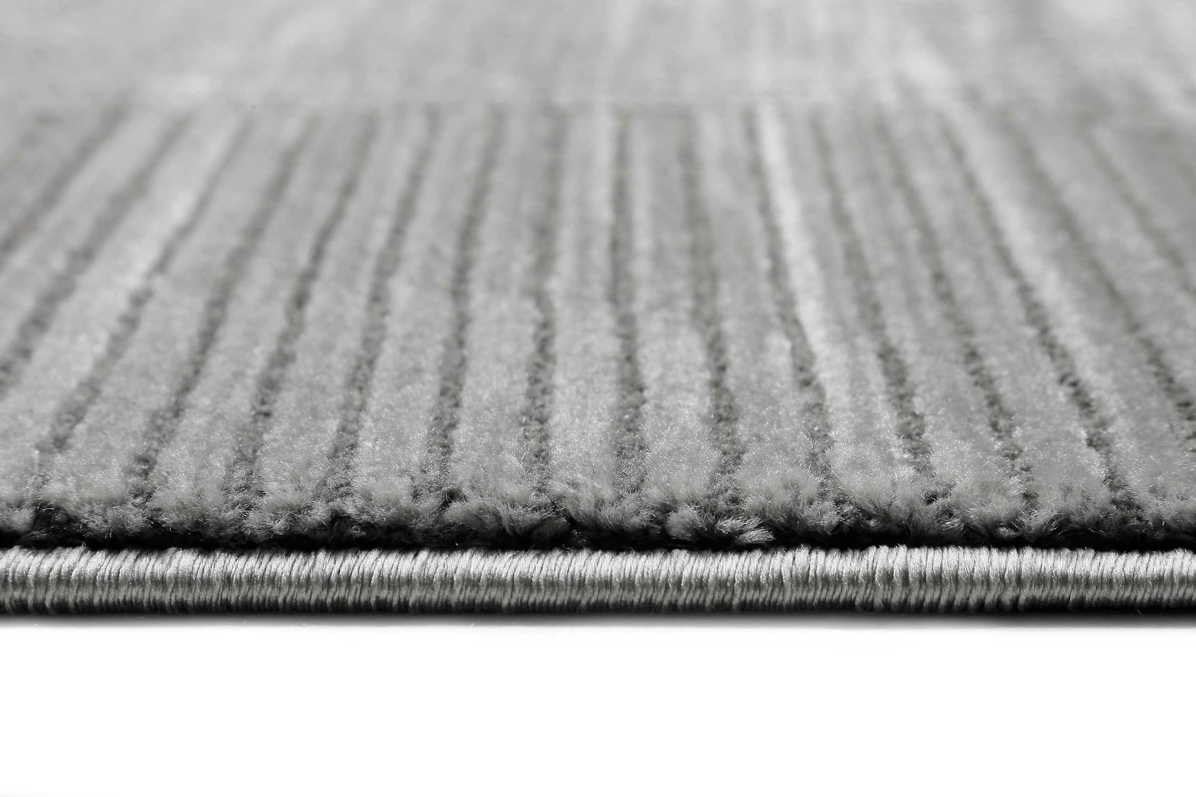 Esprit Teppich »Velvet Groove ESP-8780«, rechteckig, 12 mm Höhe, Kurzflor, Hoch Tief Struktur, Wohnzimmer, Schlafzimmer