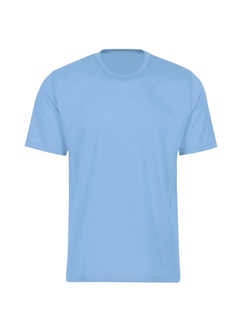 Trigema T-Shirt »TRIGEMA T-Shirt DELUXE Baumwolle«, (1 tlg.)