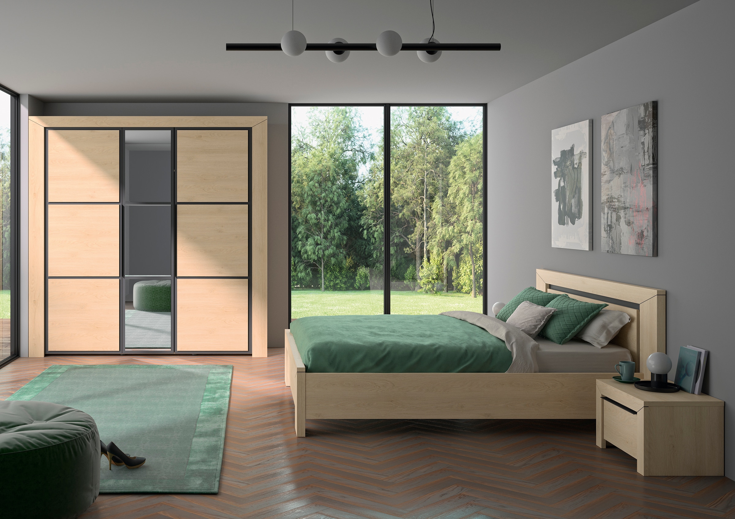 Gami Kleiderschrank »Kleiderschrank 3 Türen, Kinderkleiderschrank« In 2 Farben erhältlich