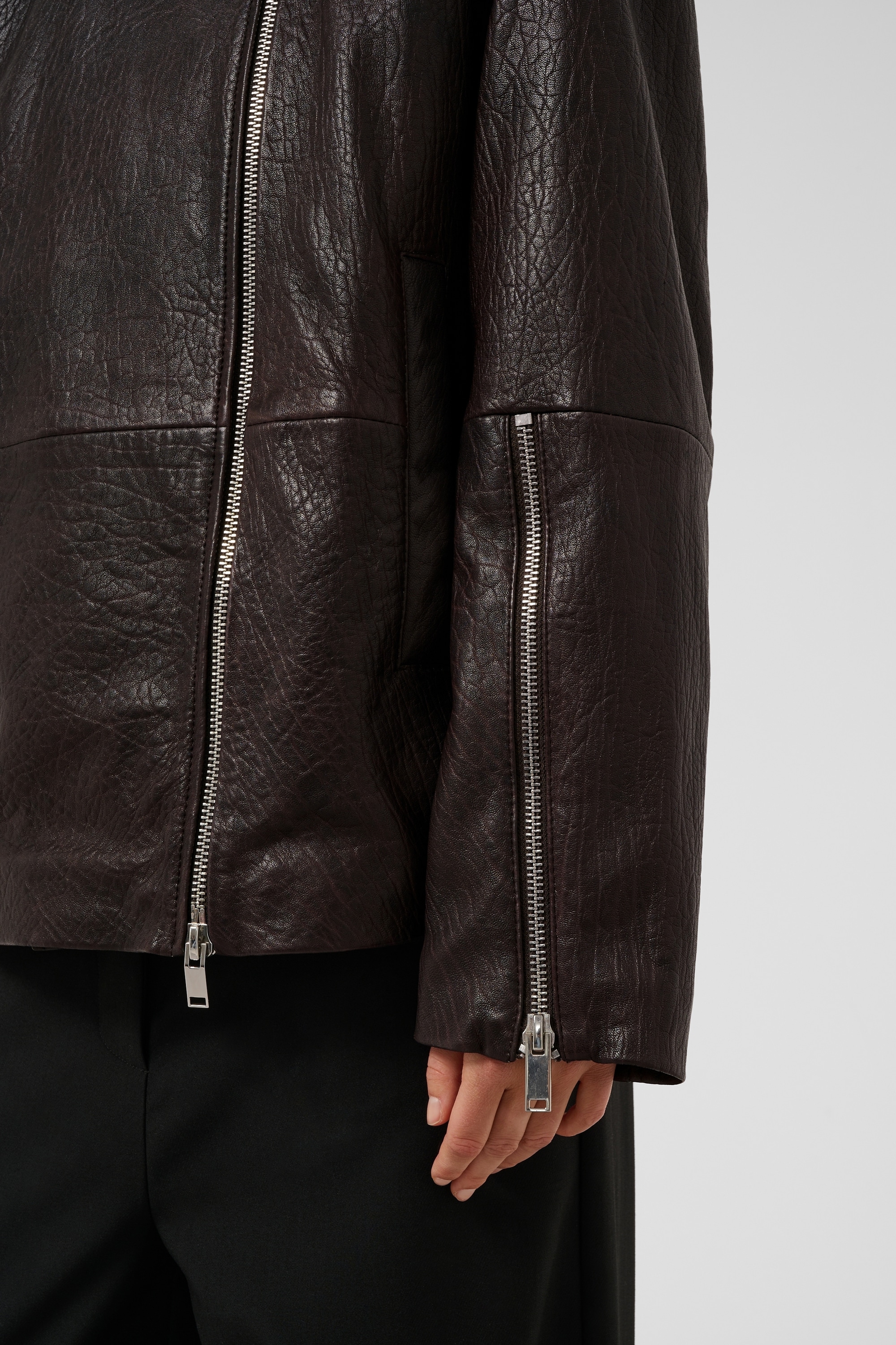 SOAKED IN LUXURY Lederjacke »Damen Lederjacke SLGinnie«