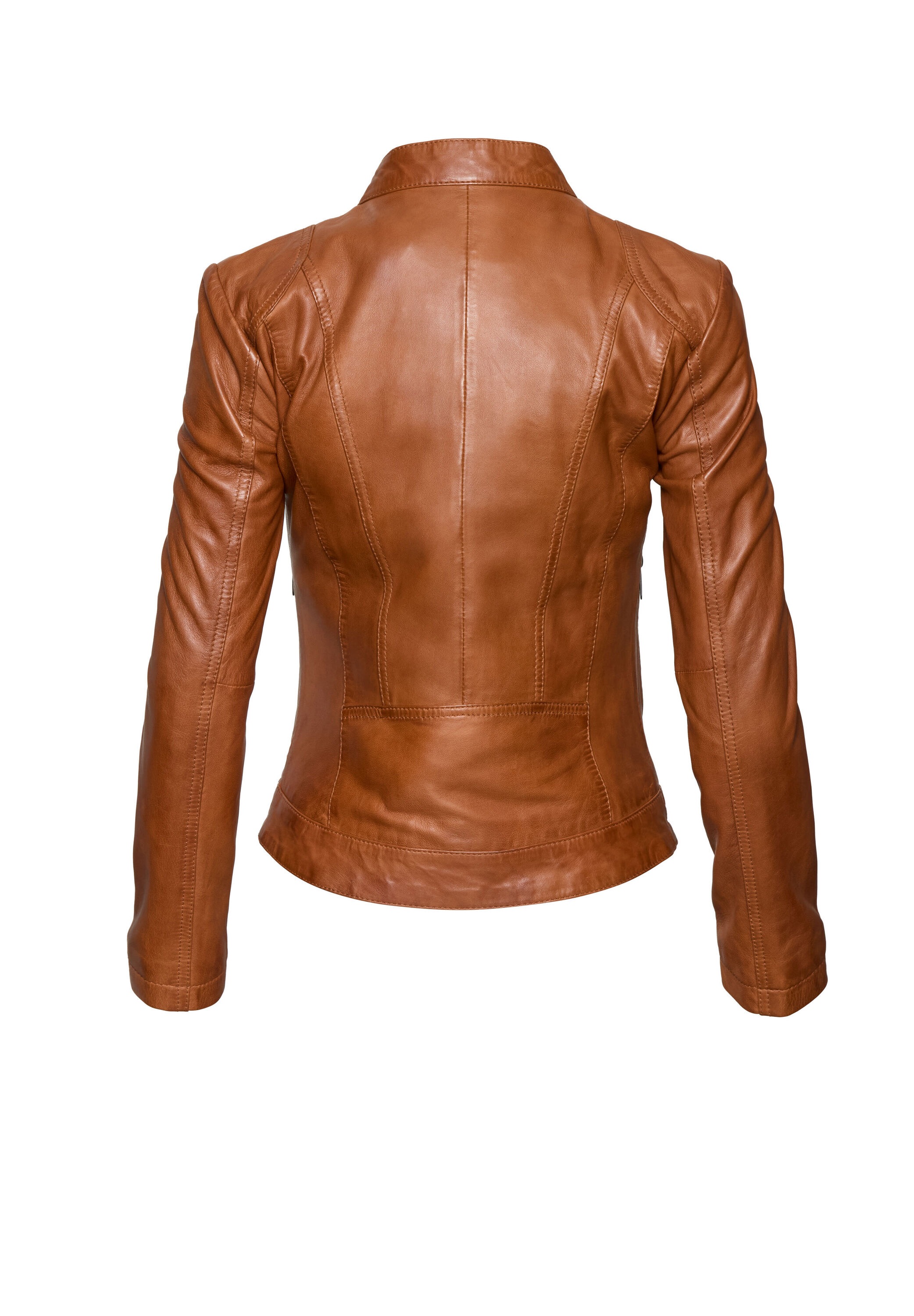 bugatti Lederjacke »BULady-110« ohne Kapuze aus weichem Leder