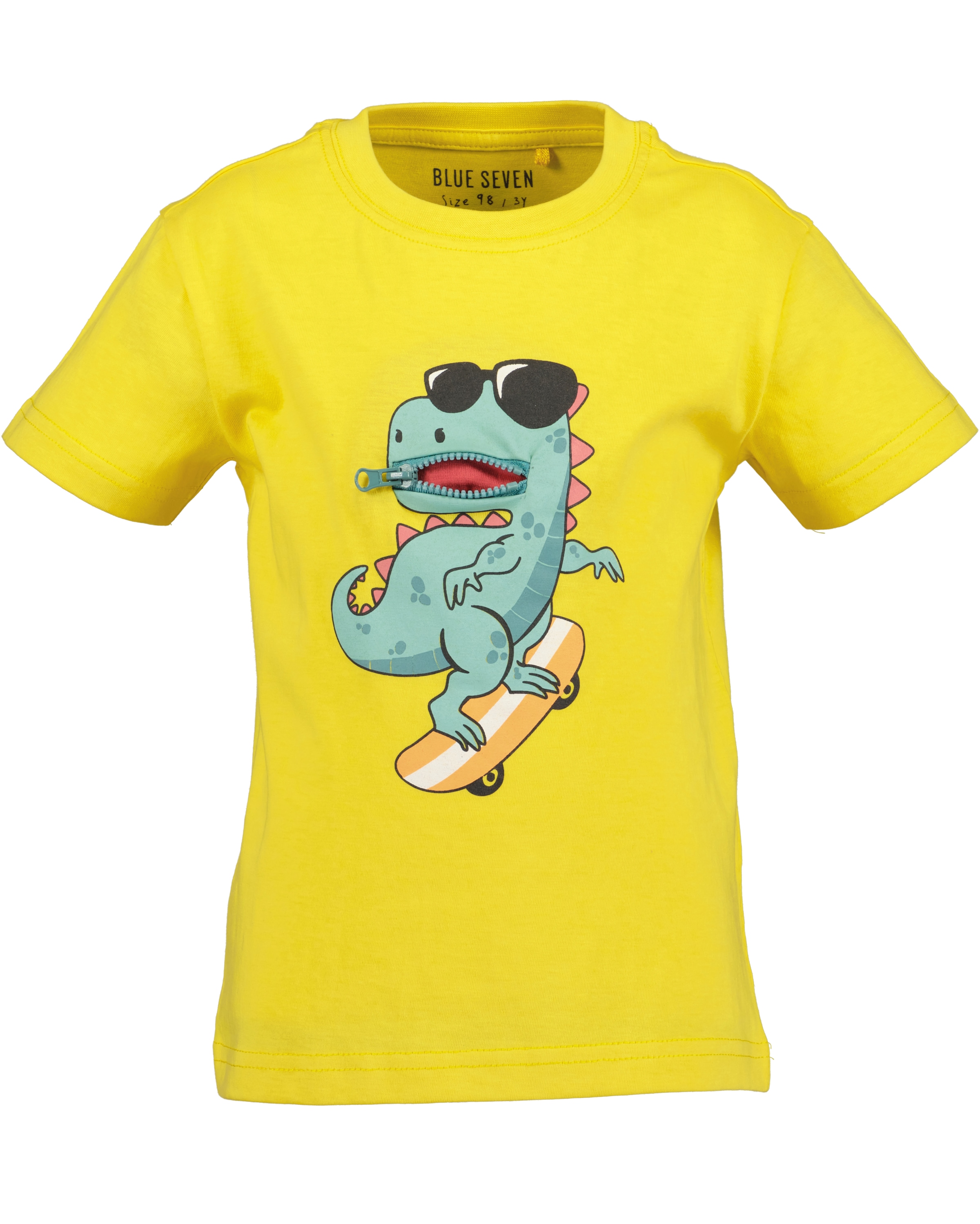 Blue Seven T-Shirt mit kleiner Reißverschlusstasche mit tollem Effekt