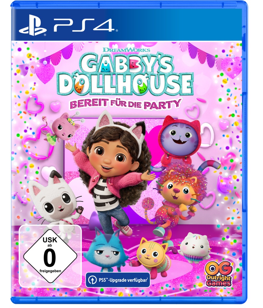 Outright Games Spielesoftware "Gabbys Dollhouse: Bereit für die Party" PlayStation 4