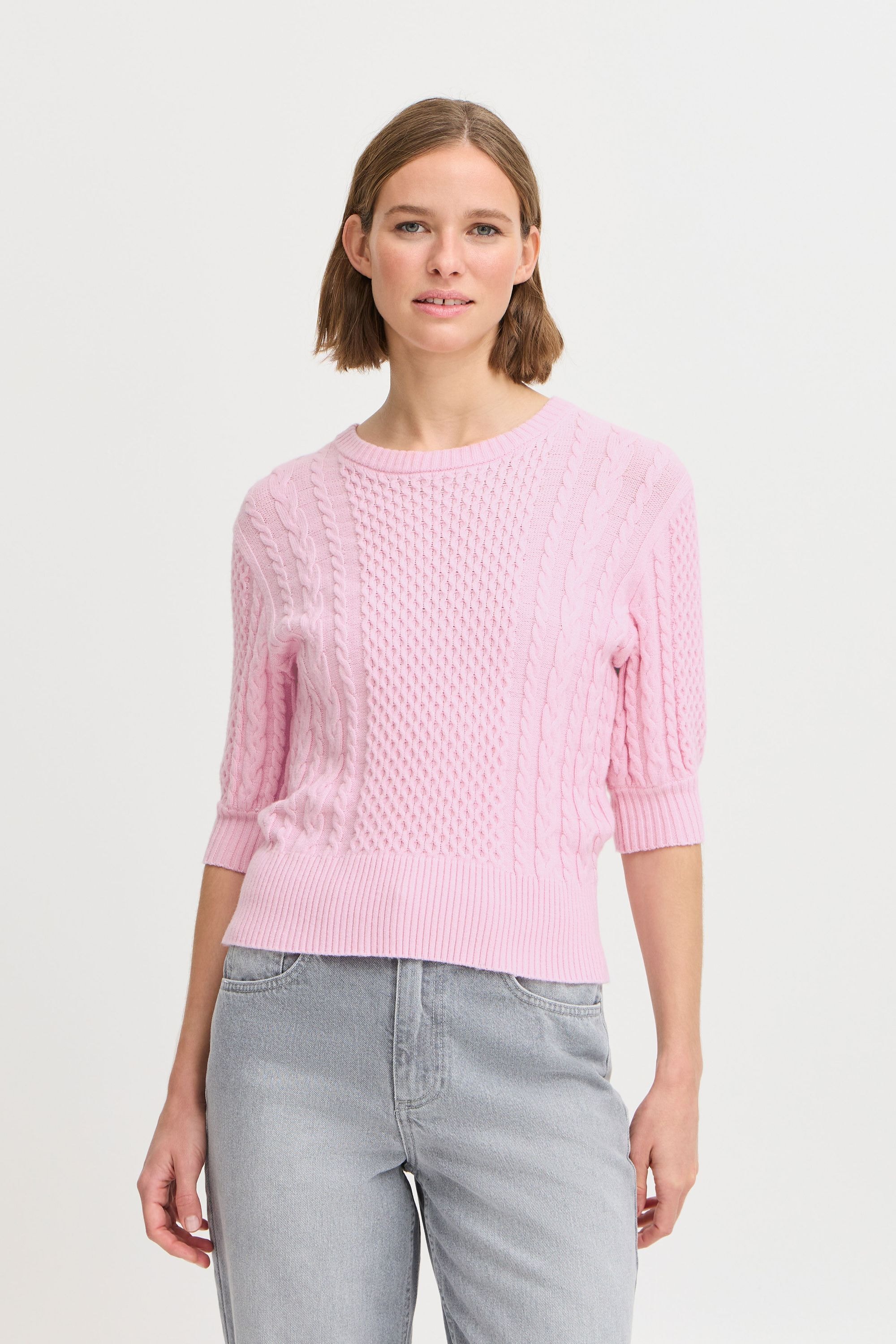 b.young Strickpullover »Strickpullover BYNIBE SS JUMPER -«