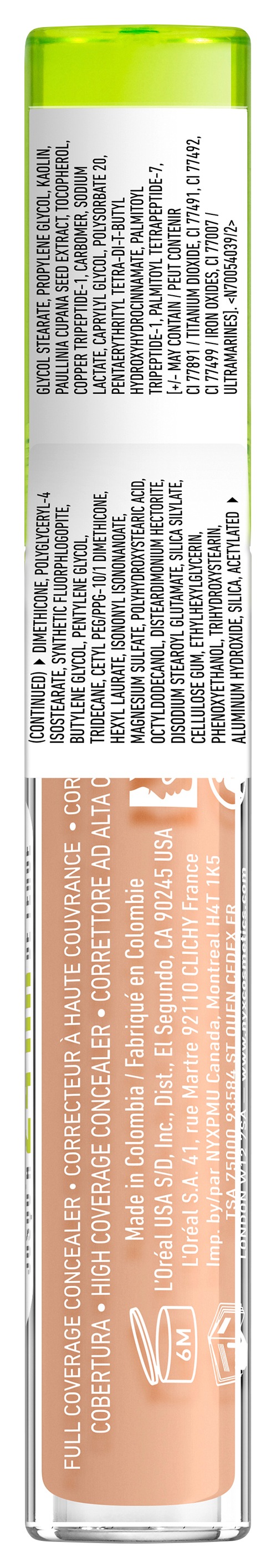 NYX PROFESSIONAL MAKEUP Concealer »Wonder Snatch Concealer« kaschiert Augenringe und Unreinheiten, deckt bis zu 24 Stunden