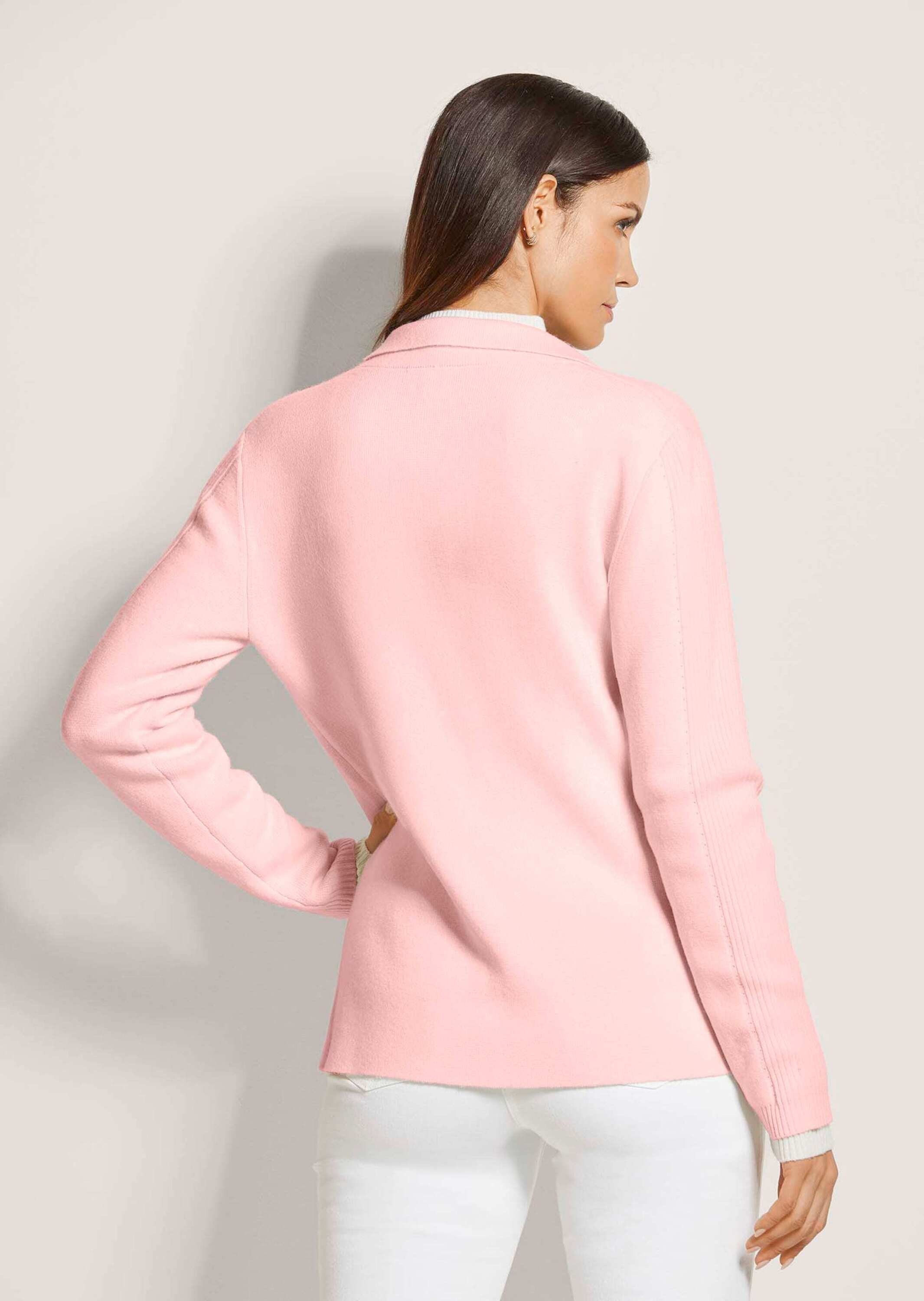 MADELEINE Strickjacke »Strickblazer Strickjacke aus Merinowolle und Kaschmir«