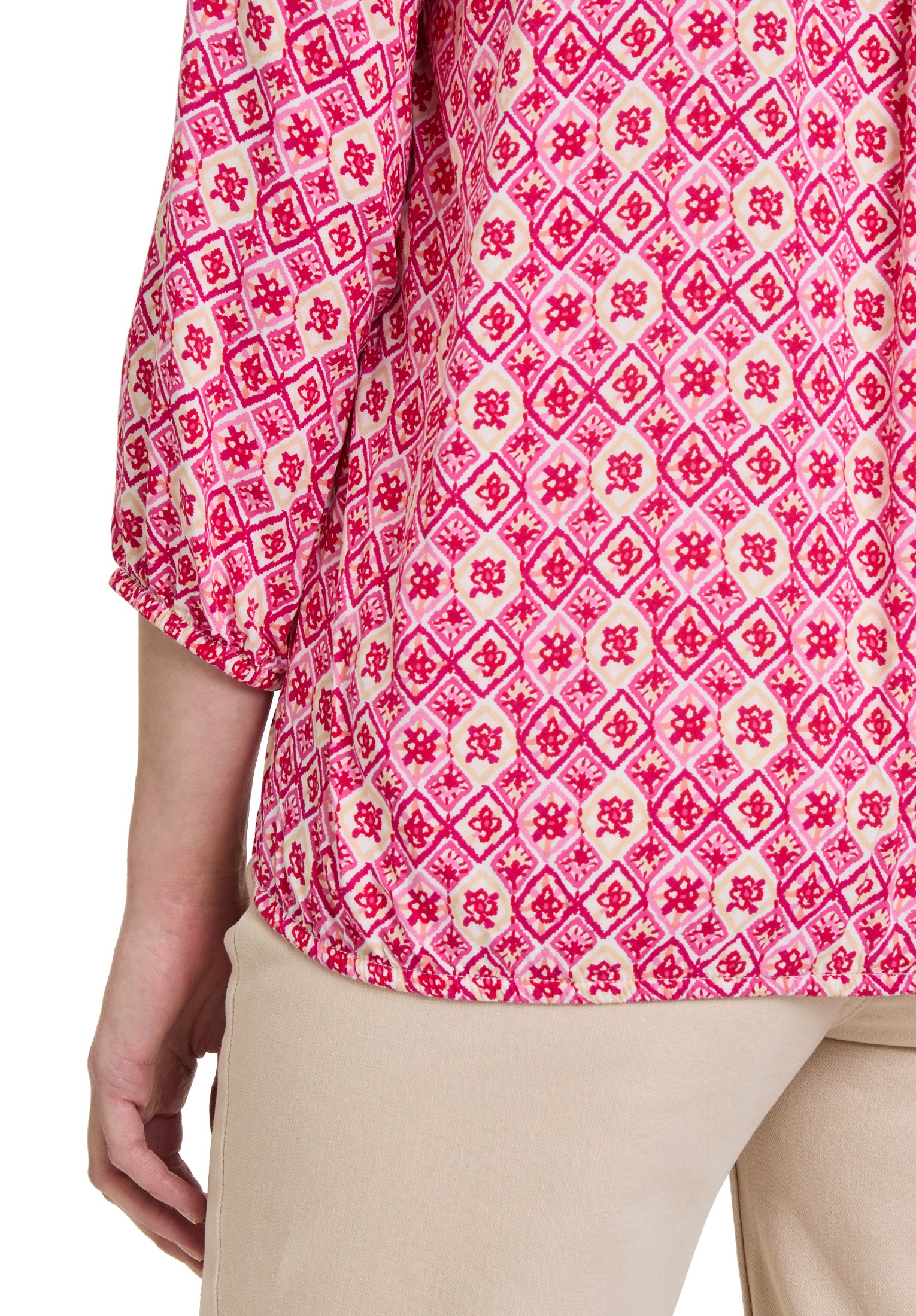 Cartoon Klassische Bluse »Casual-Bluse mit Muster«