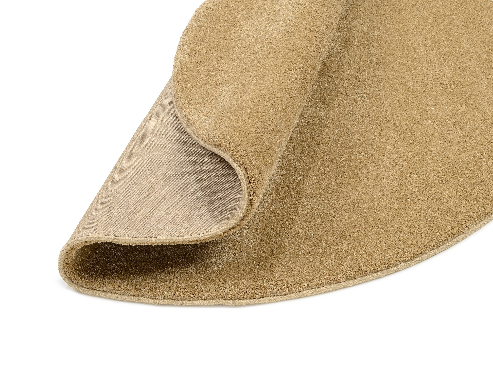 OCI DIE TEPPICHMARKE Teppich »NEW VILLA MELANGE , auch in rechteckig« rund 20 mm Höhe moderne melierte Farben , Vintage Look, Wohnzimmer