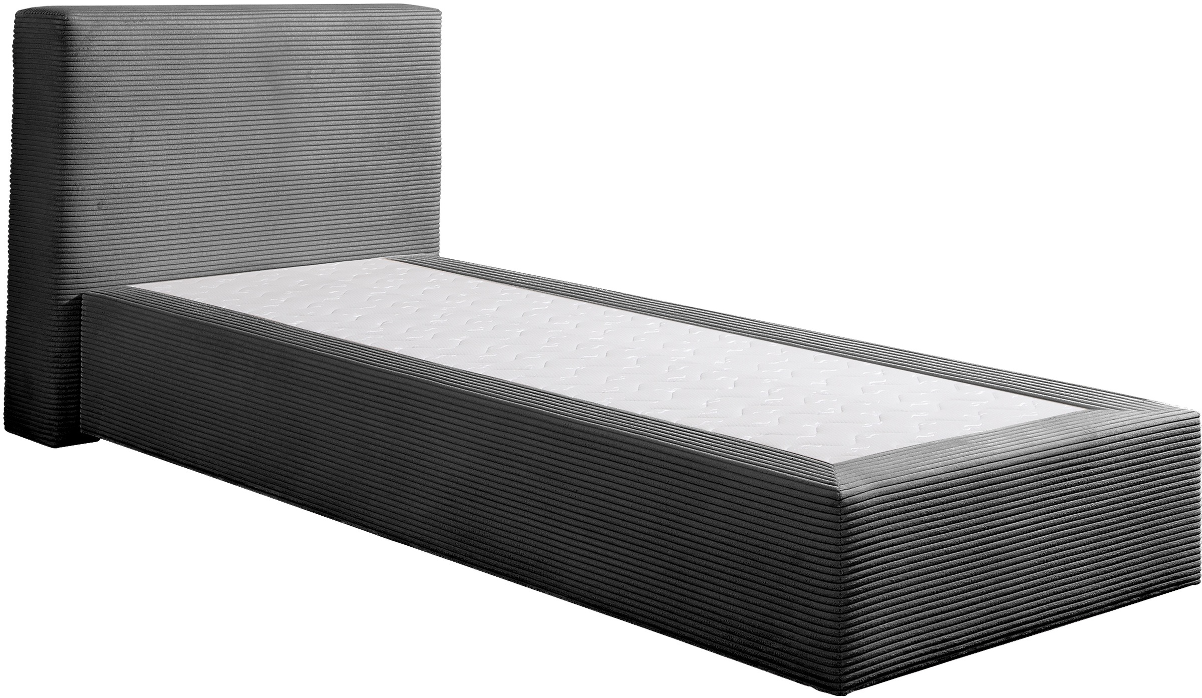 Home affaire Boxspringbett »Åby« In Cord Bezug, wahlweise mit und ohne Matrazte erhältlich