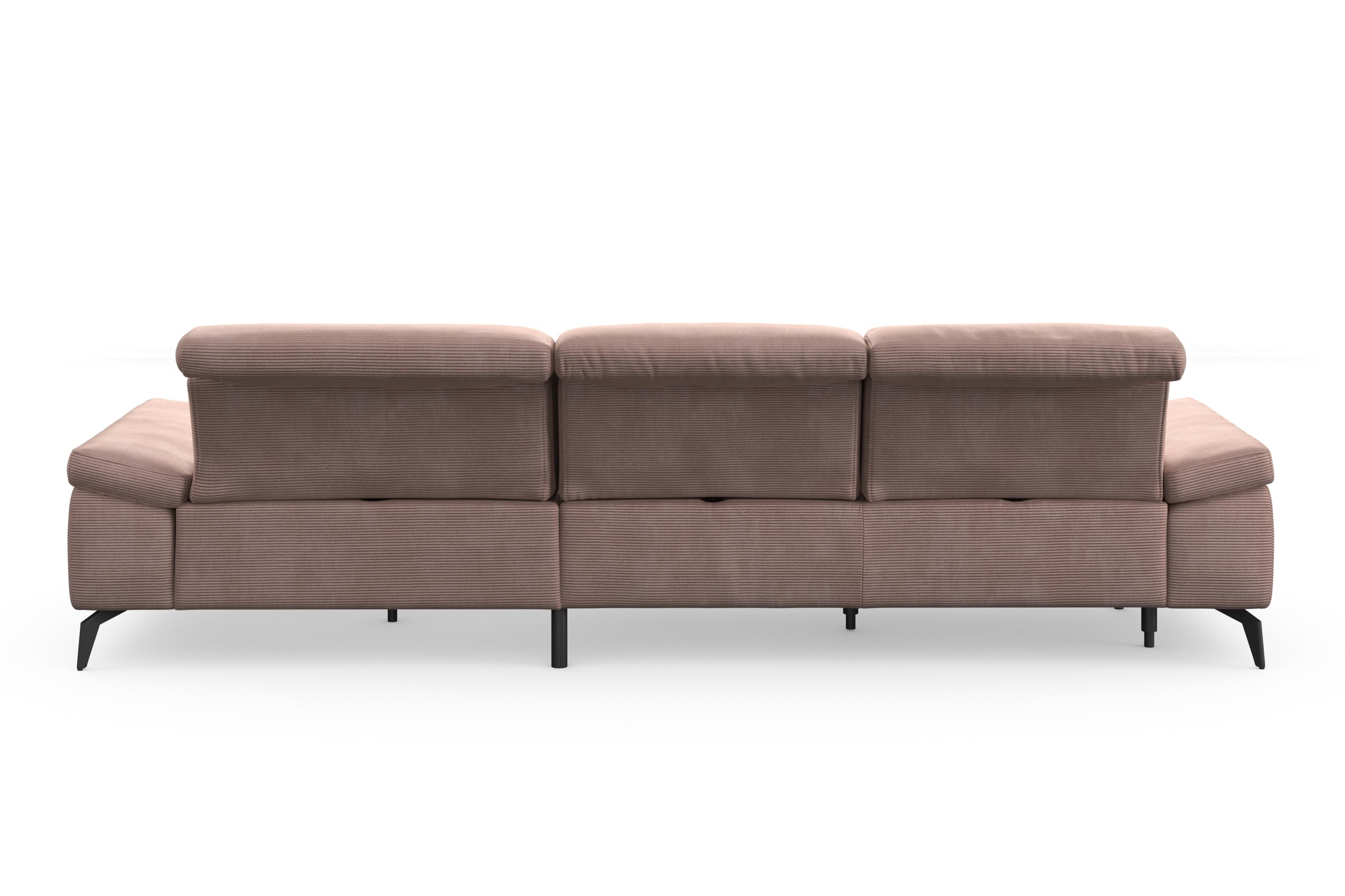 sit&more Ecksofa »Cabana L-Form«, Recamiere, wahlweise mit Sitztiefen-, Armlehnen- und Kopfteilfunktion