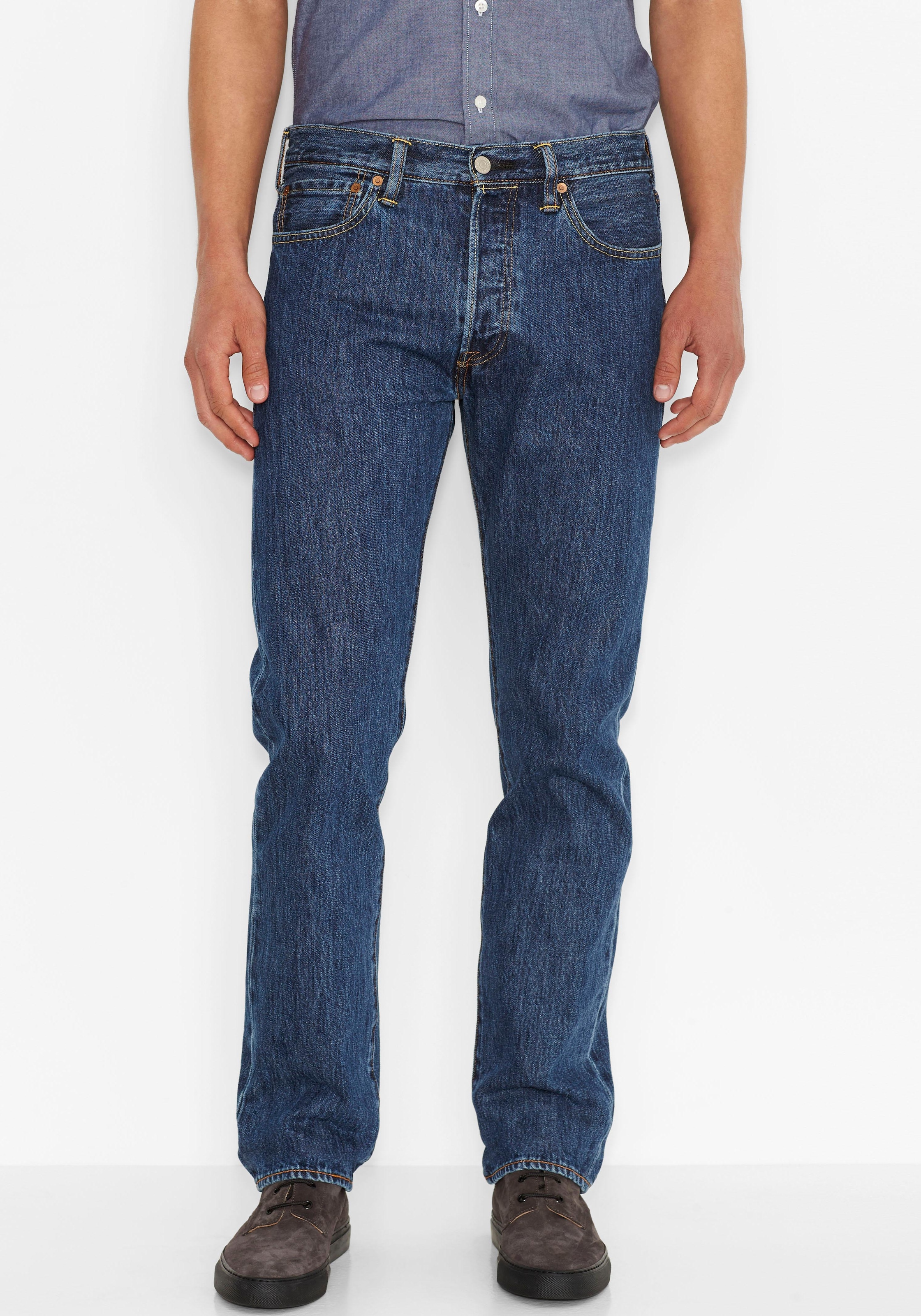 Levi's® Straight-Jeans »501 LEVI'S ORIGINAL«, mit Markenlabel