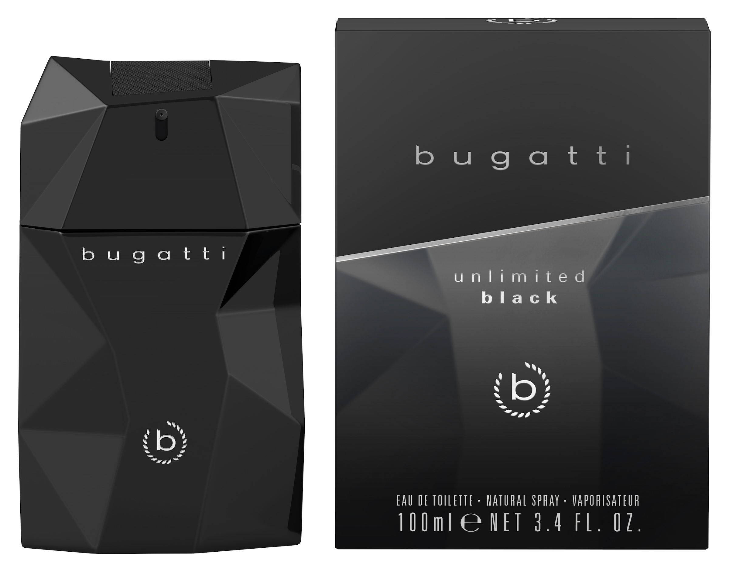 bugatti Eau de Toilette »bugatti unlimited black for him EdT 100ml«