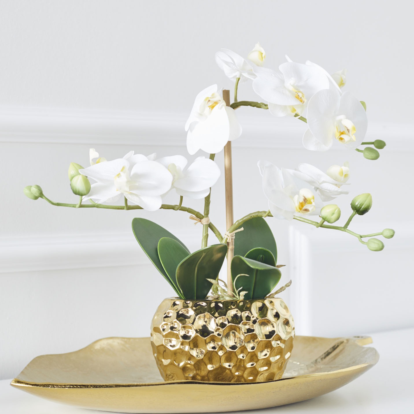 Leonique Kunstpflanze »Orchidee«, Kunstorchidee, im Topf, Bestseller, über 2500 4,5-Sterne-Bewertungen