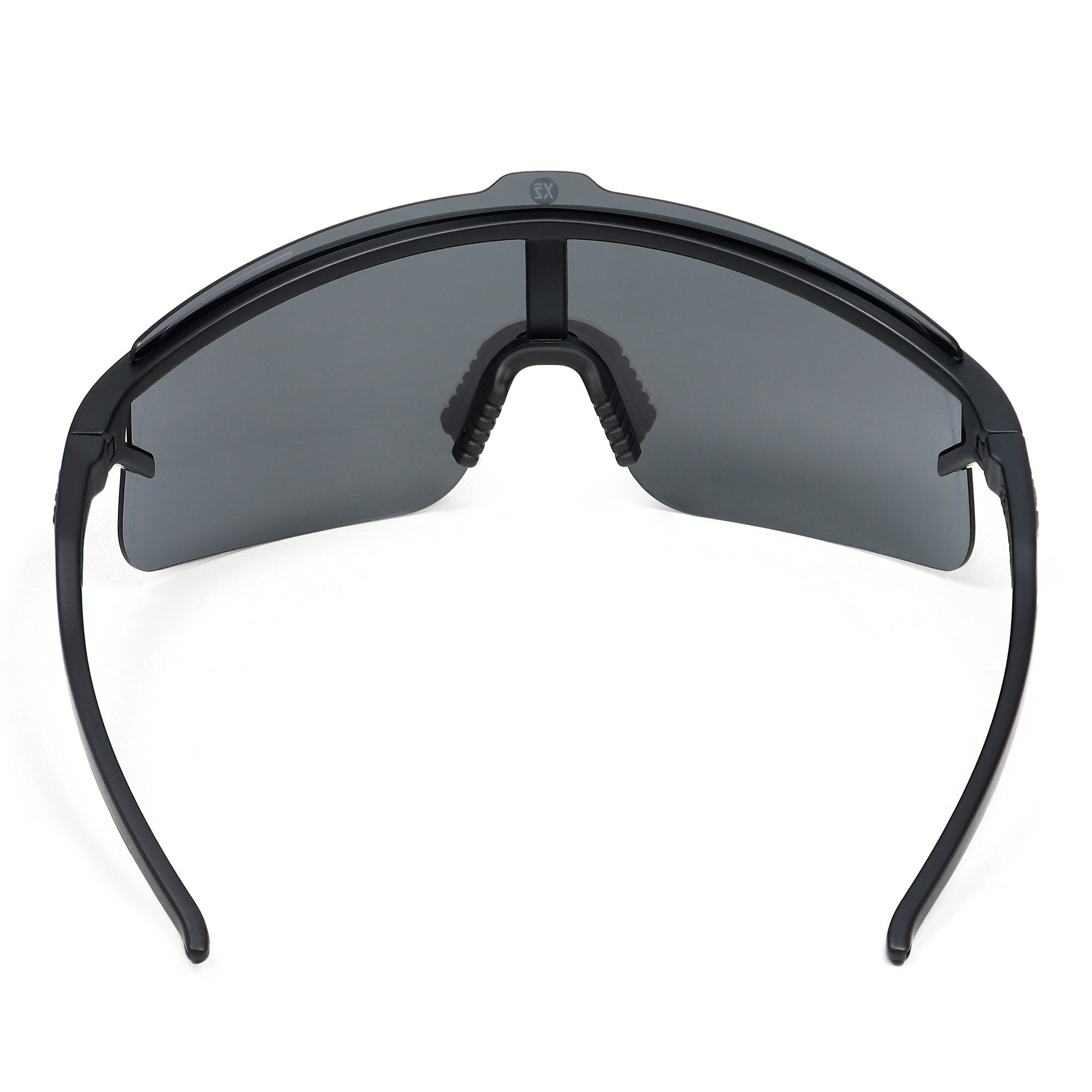 YEAZ Sportbrille »Sport-Sonnenbrille Black/Silver SUNSHADE«