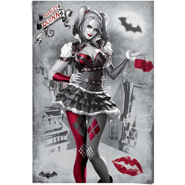 Reinders! Poster »Batman Harley Quinn«, (1 St.) auf Rechnung kaufen