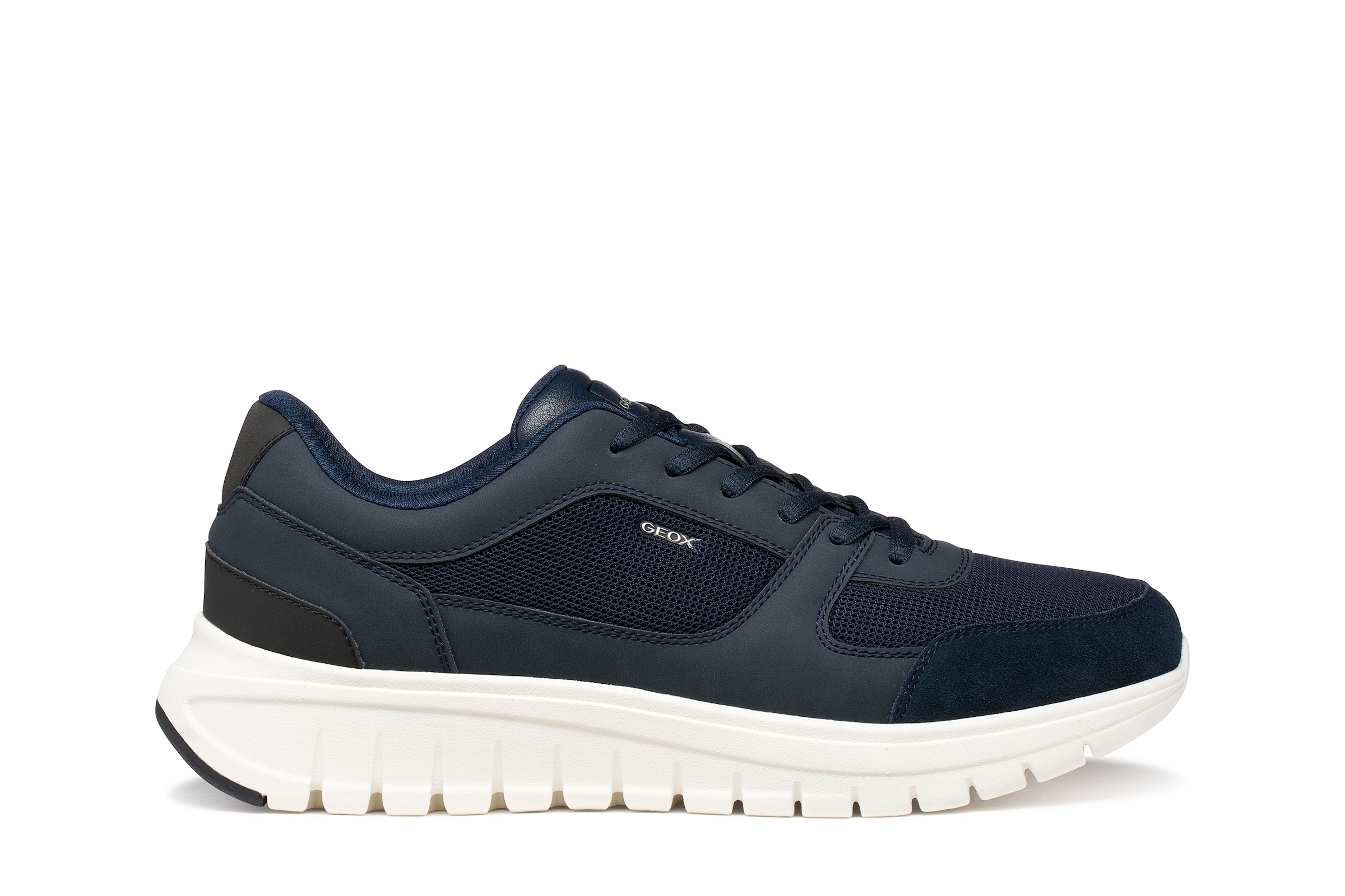 Geox Sneaker »U FLEXTRIDE R«  Halbschuh, Freizeitschuh, Schnürschuh mit Logo-Emblem