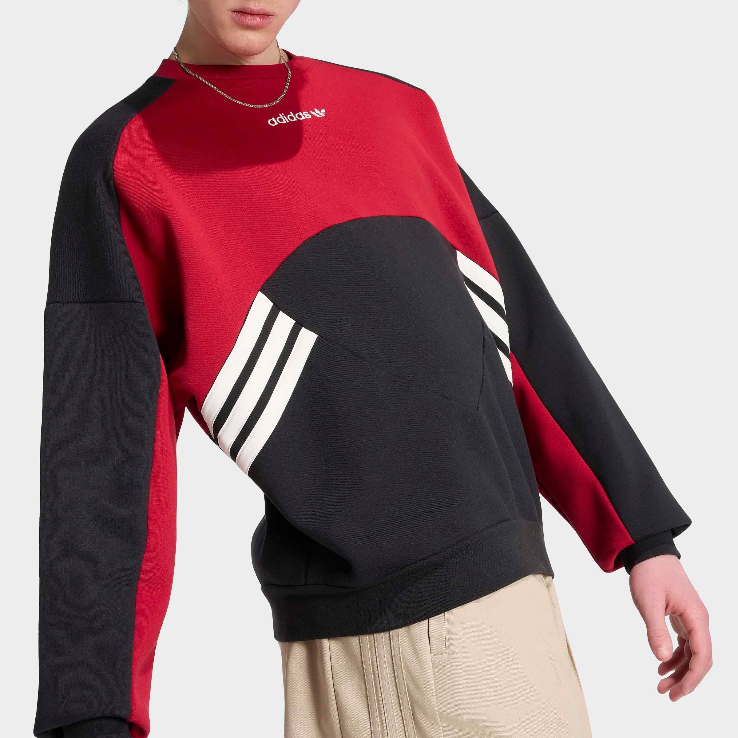 adidas Originals Sweatshirt »MUNICH 93 RUNDHALS«, mit angesetzten Bündchen an Ärmel- und Rumpfabschluss
