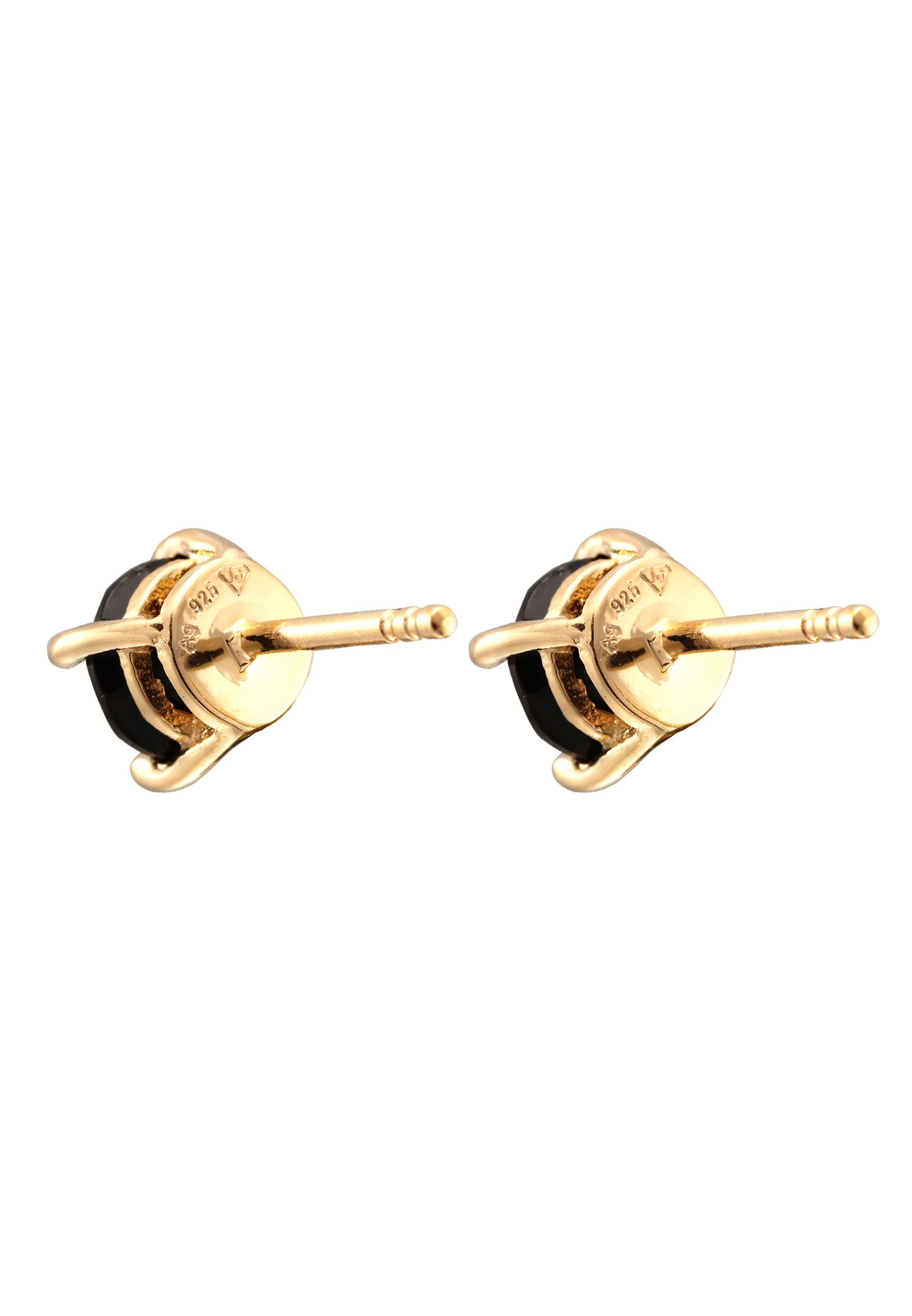 Kuzzoi Paar Ohrstecker »Ohrringe Basic Stecker Geo Kristalle 925 Silber«