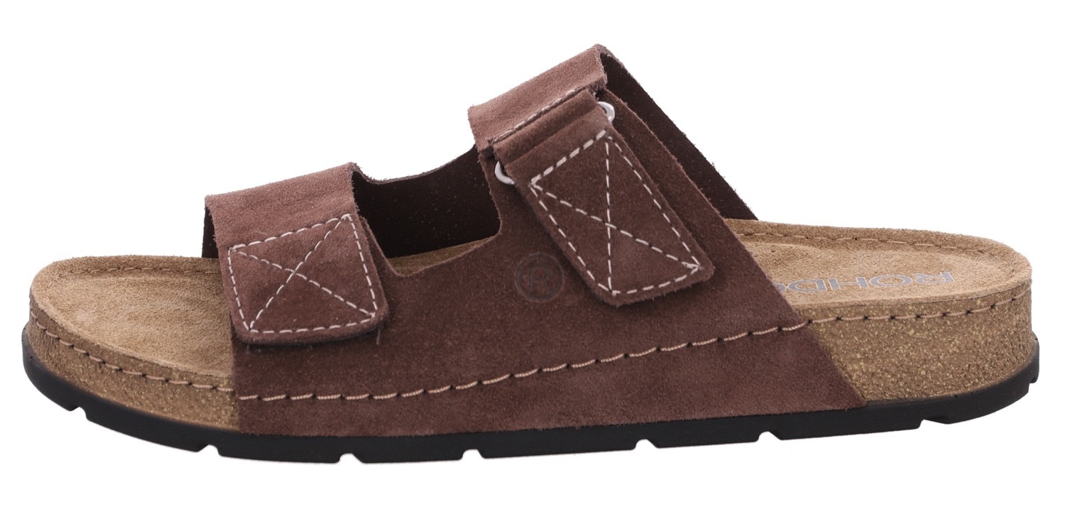 Rohde Pantolette »SOAVE«  Sommerschuh, Strandschuh, Schlappen, Hausschuh mit Klettriemchen