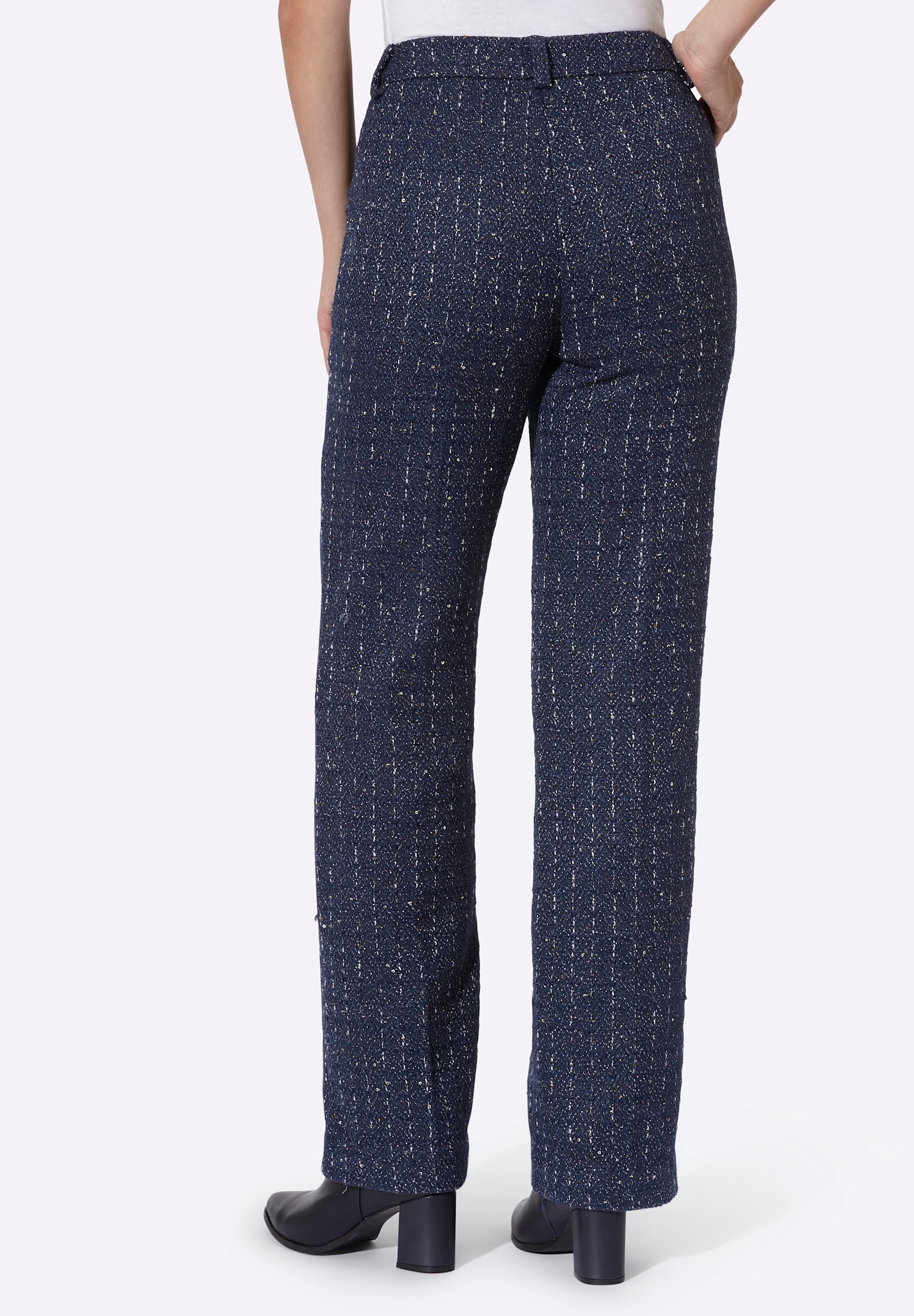heine Palazzohose »Hose Hose mit Pailletten«